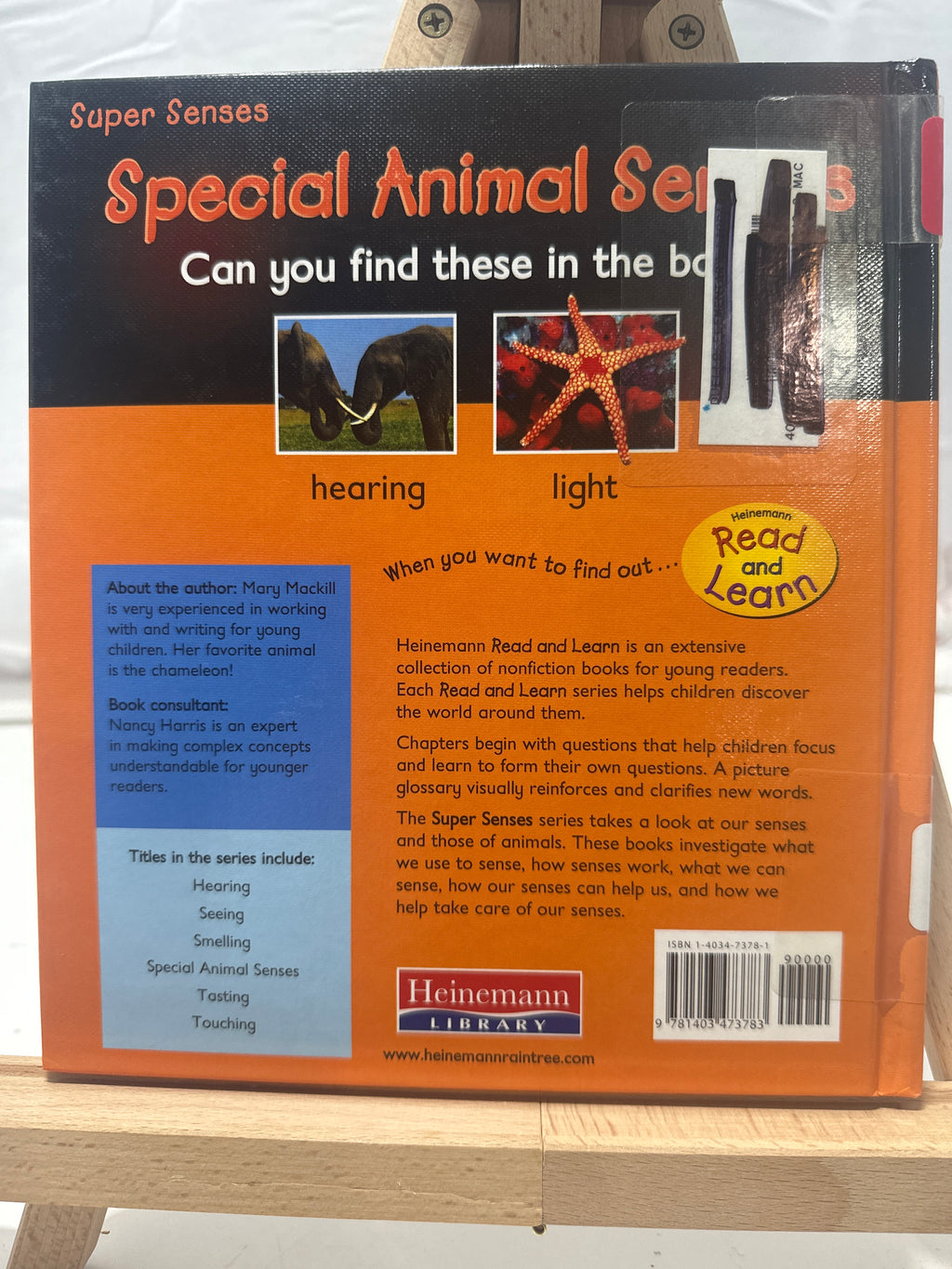 Special Animal Senses by Mary Mackill Hardcover