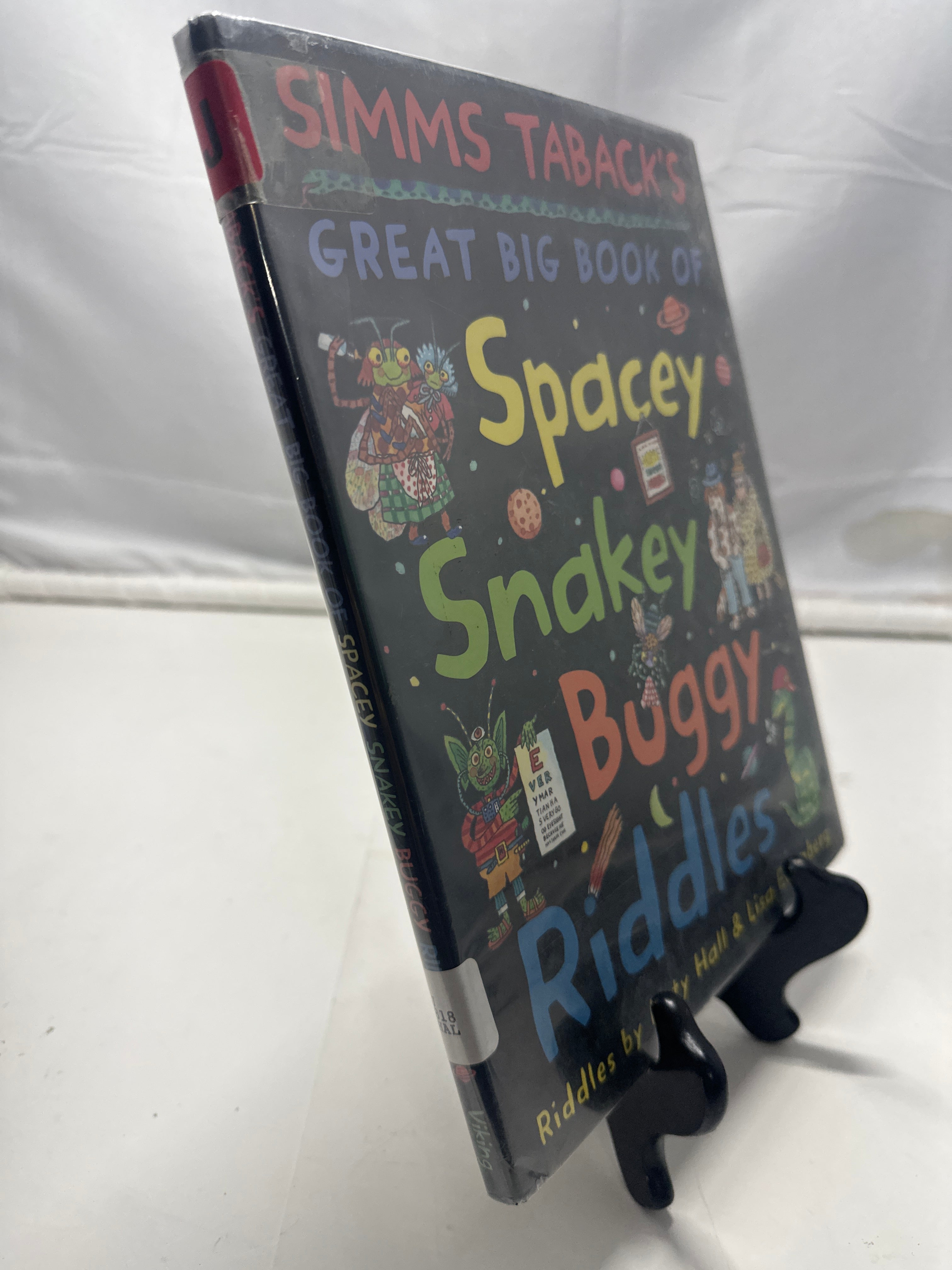 Simms Taback's Great Big Book of Spacey, Snakey, Buggy Riddles by Katy Hall Hard