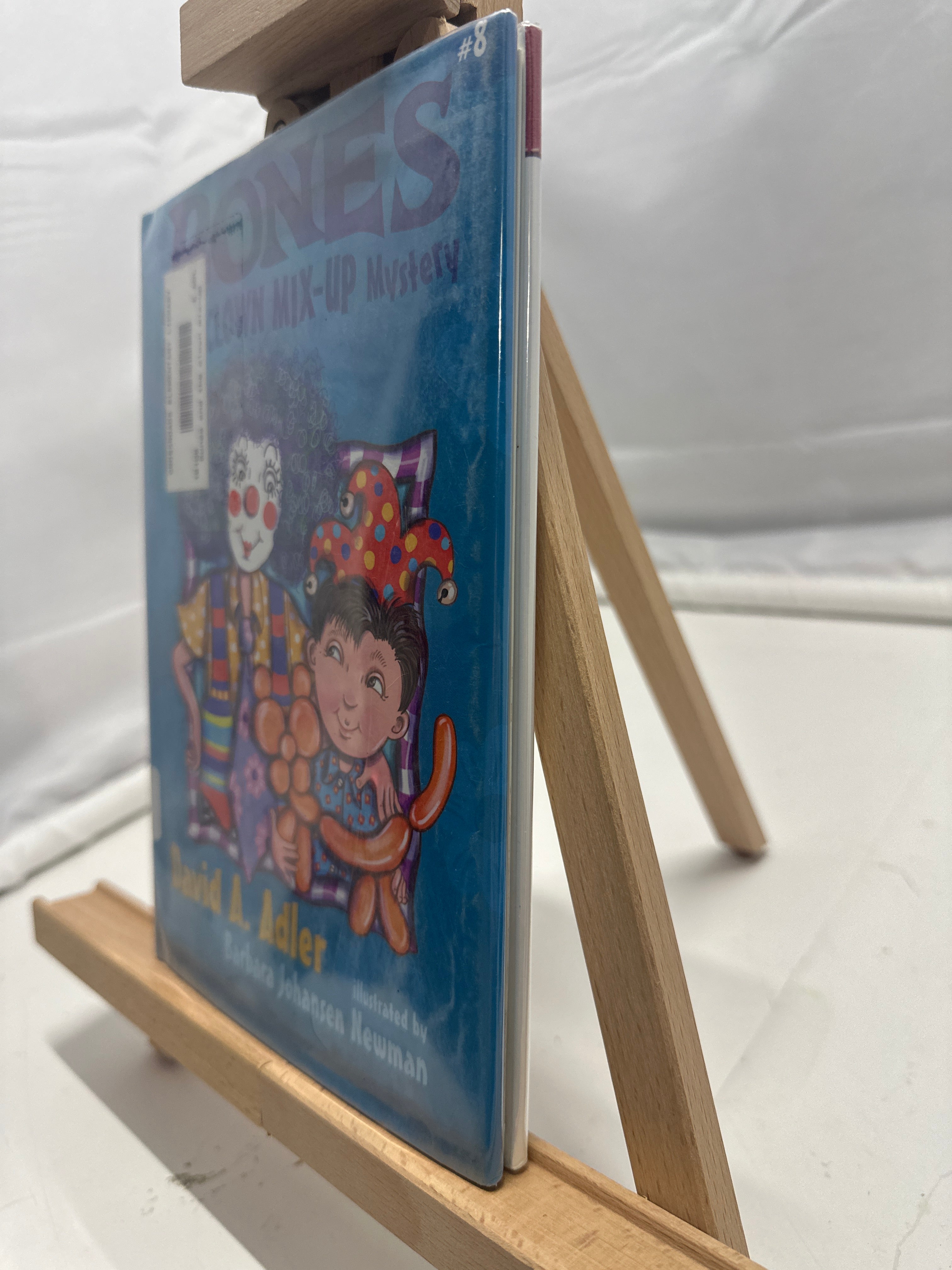 Bones and the Clown Mix-up Mystery by David A. Adler Hardcover