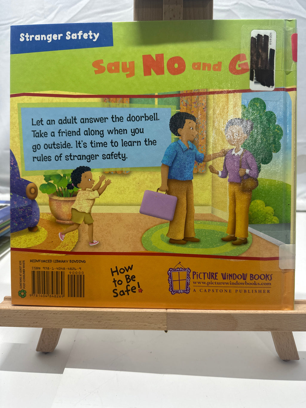 Say no and go by Jill L. Donahue Hardcover Children's Book