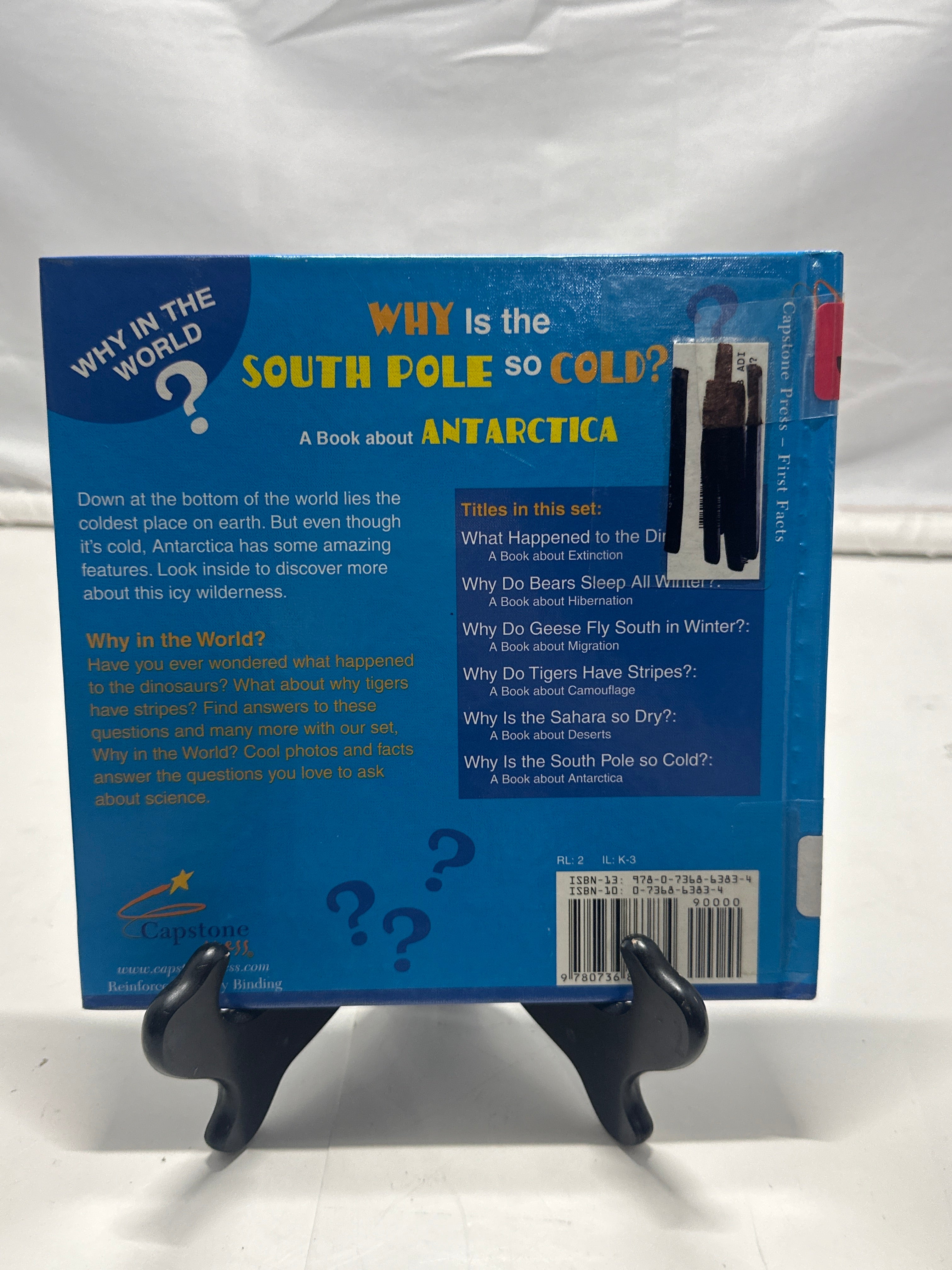 Why Is the South Pole So Cold? by Janeen Adil Hardcover