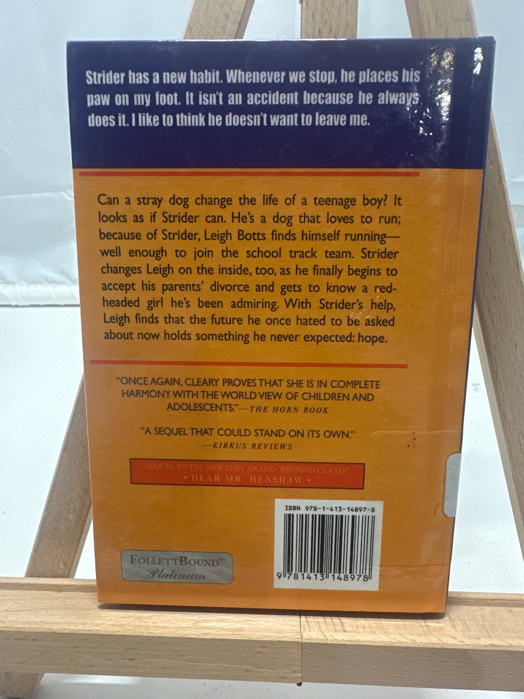 Strider by Beverly Cleary Hardcover