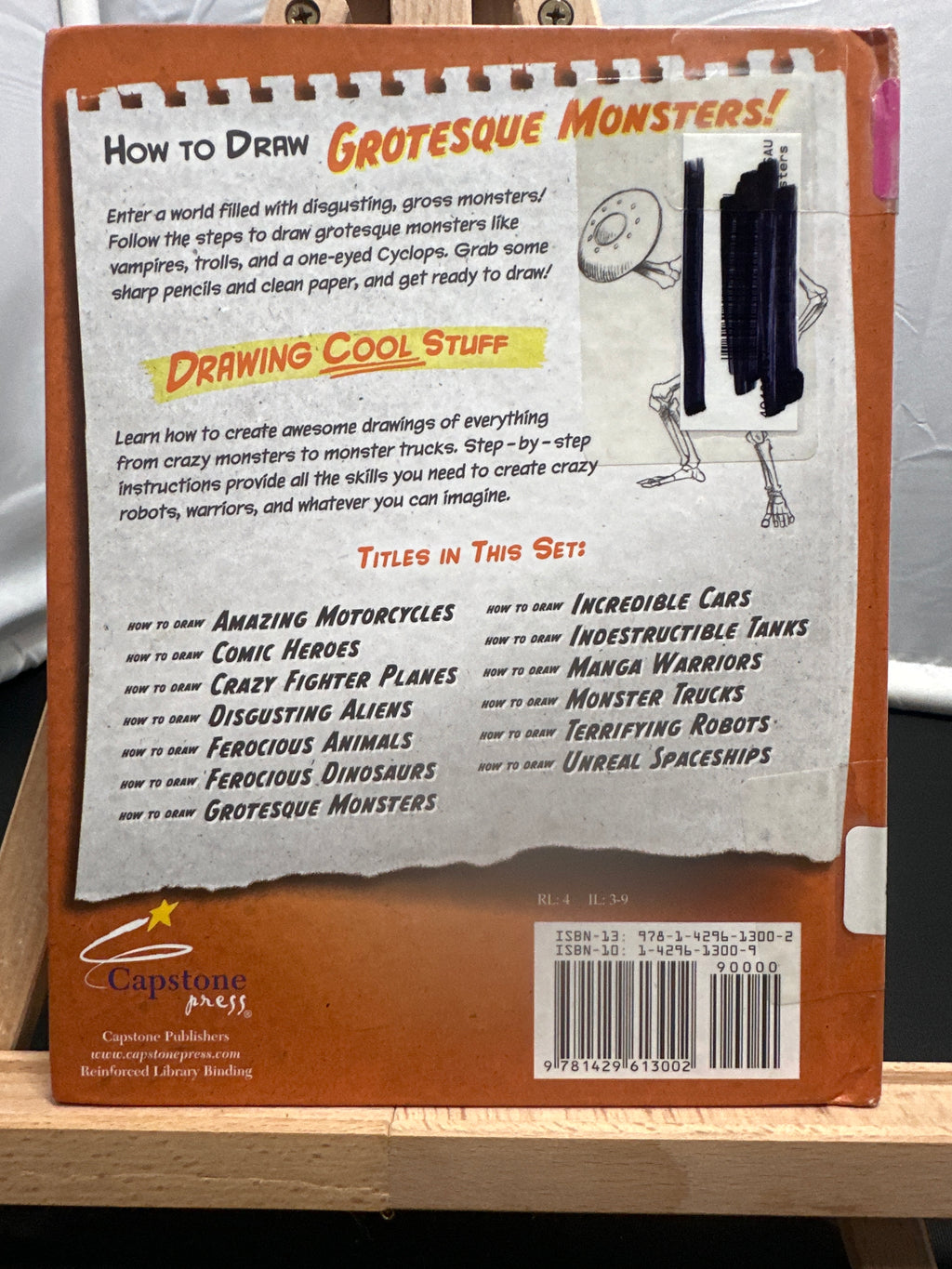 How to Draw Grotesque Monsters (Edge Books) by Aaron Sautter Hardcover