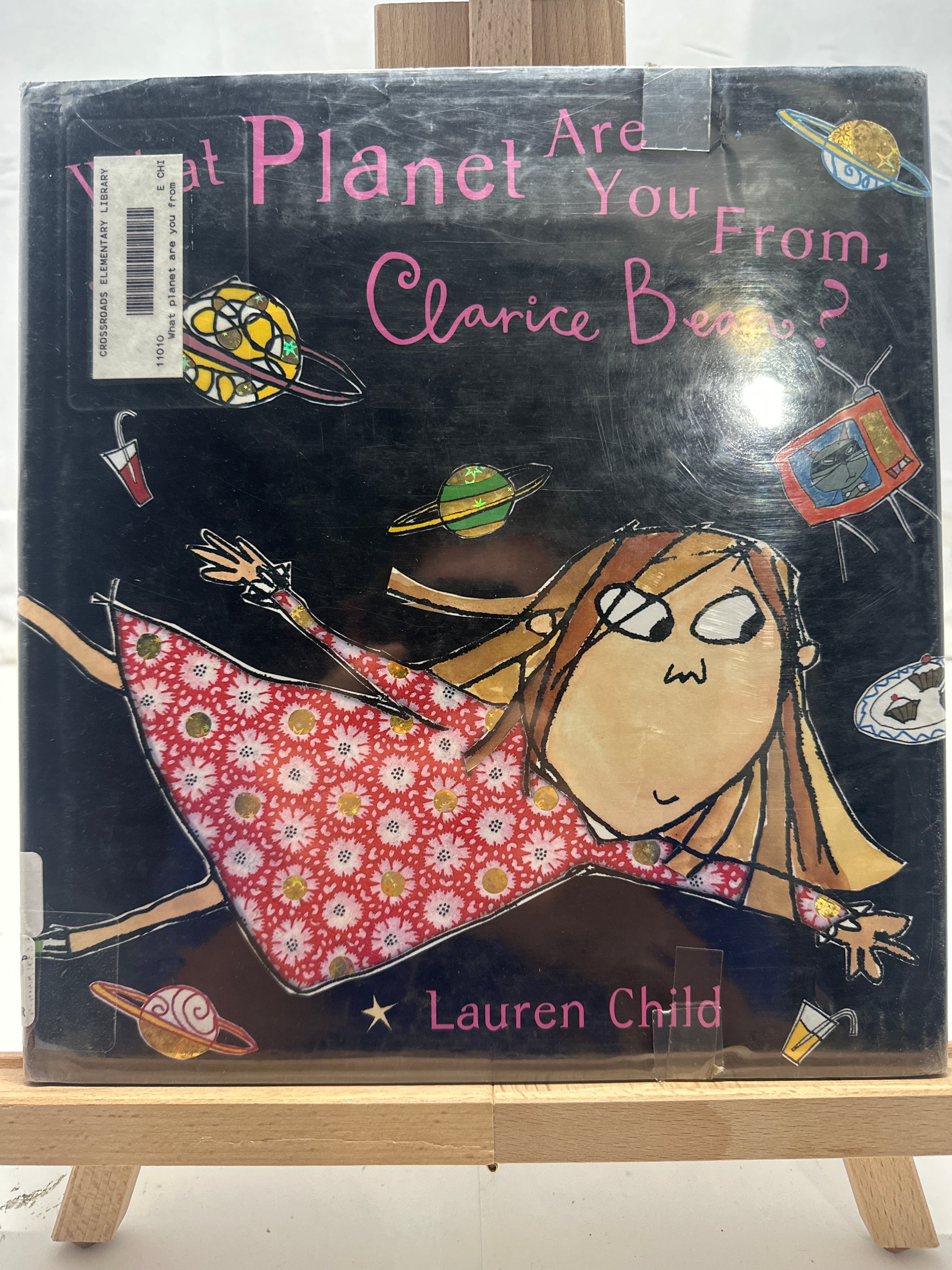 What Planet are You from Clarice Bean? by Lauren Child Hardcover
