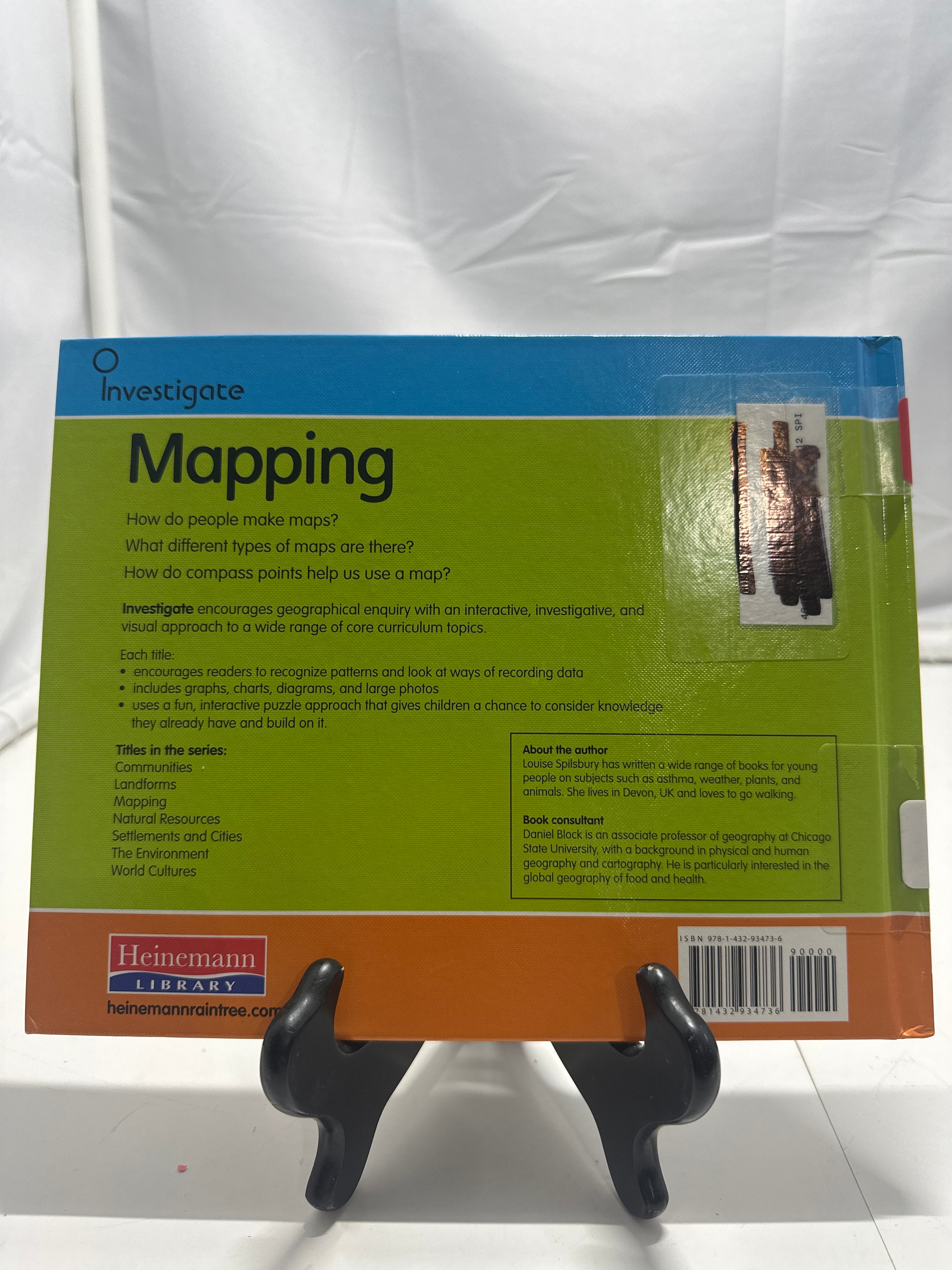 Mapping by Louise Spilsbury Hardcover Children's Book