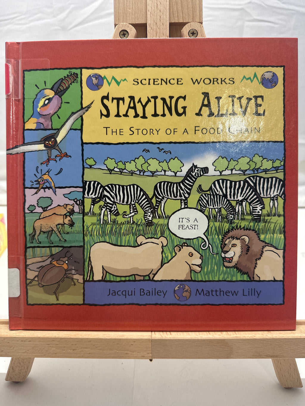 Staying alive by Jacqui Bailey Hardcover Children's Book