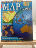 Map types by Katie Torpie Hardcover Children's Book