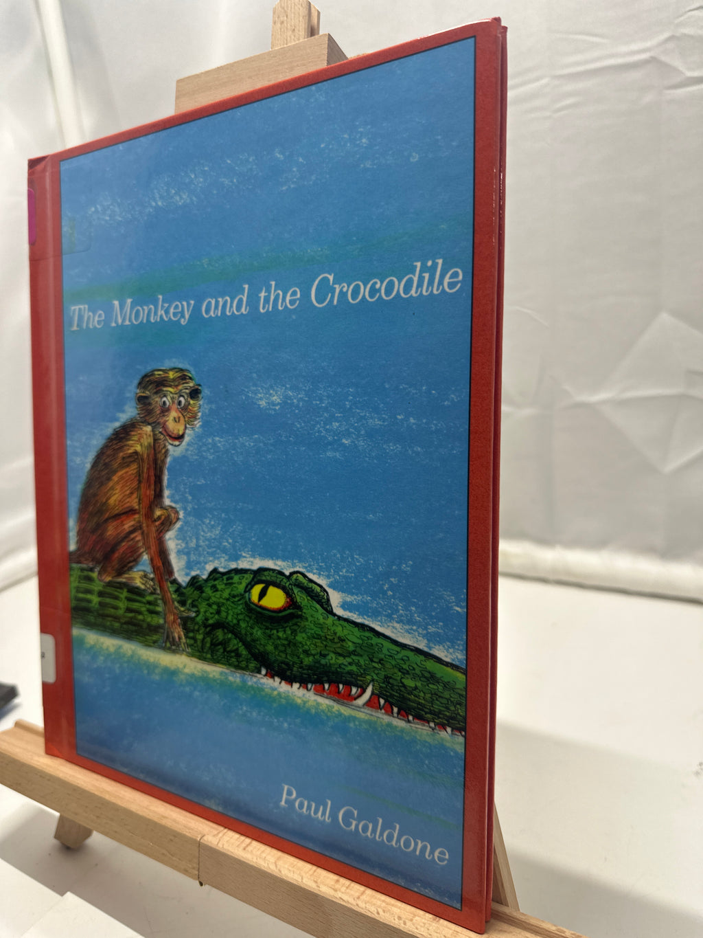 The Monkey and the Crocodile by Paul Galdone Hardcover