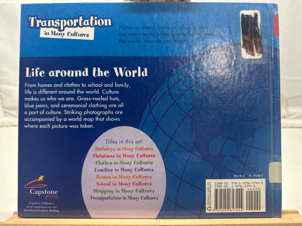 Transportation in Many Cultures by Martha E. H. Rustad Hardcover