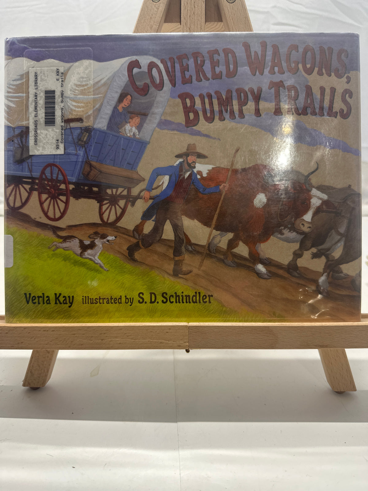 Covered Wagons, Bumpy Trails by Verla Kay Hardcover