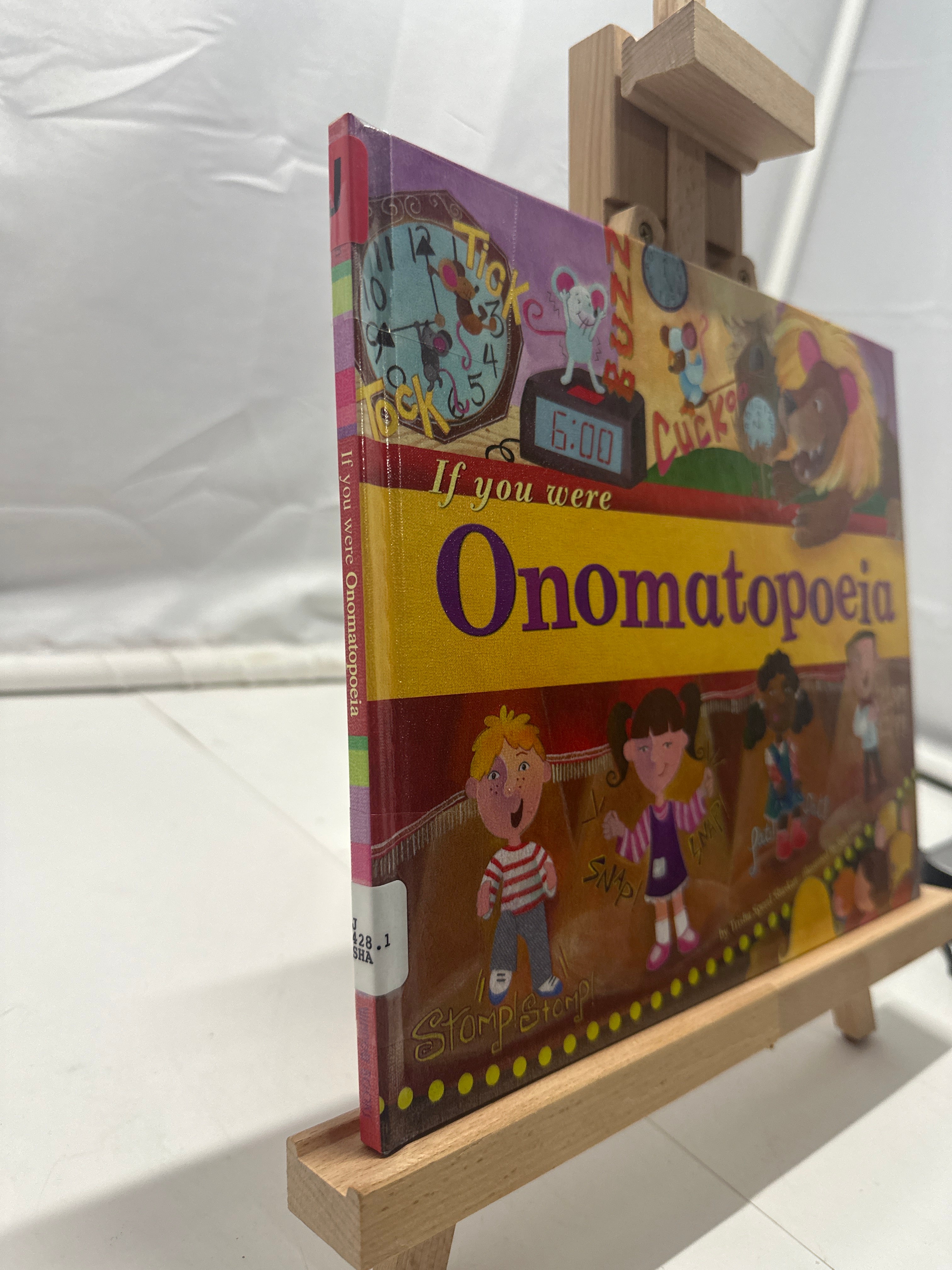 If you were onomatopoeia by Trisha Speed Shaskan Hardcover Children's Book