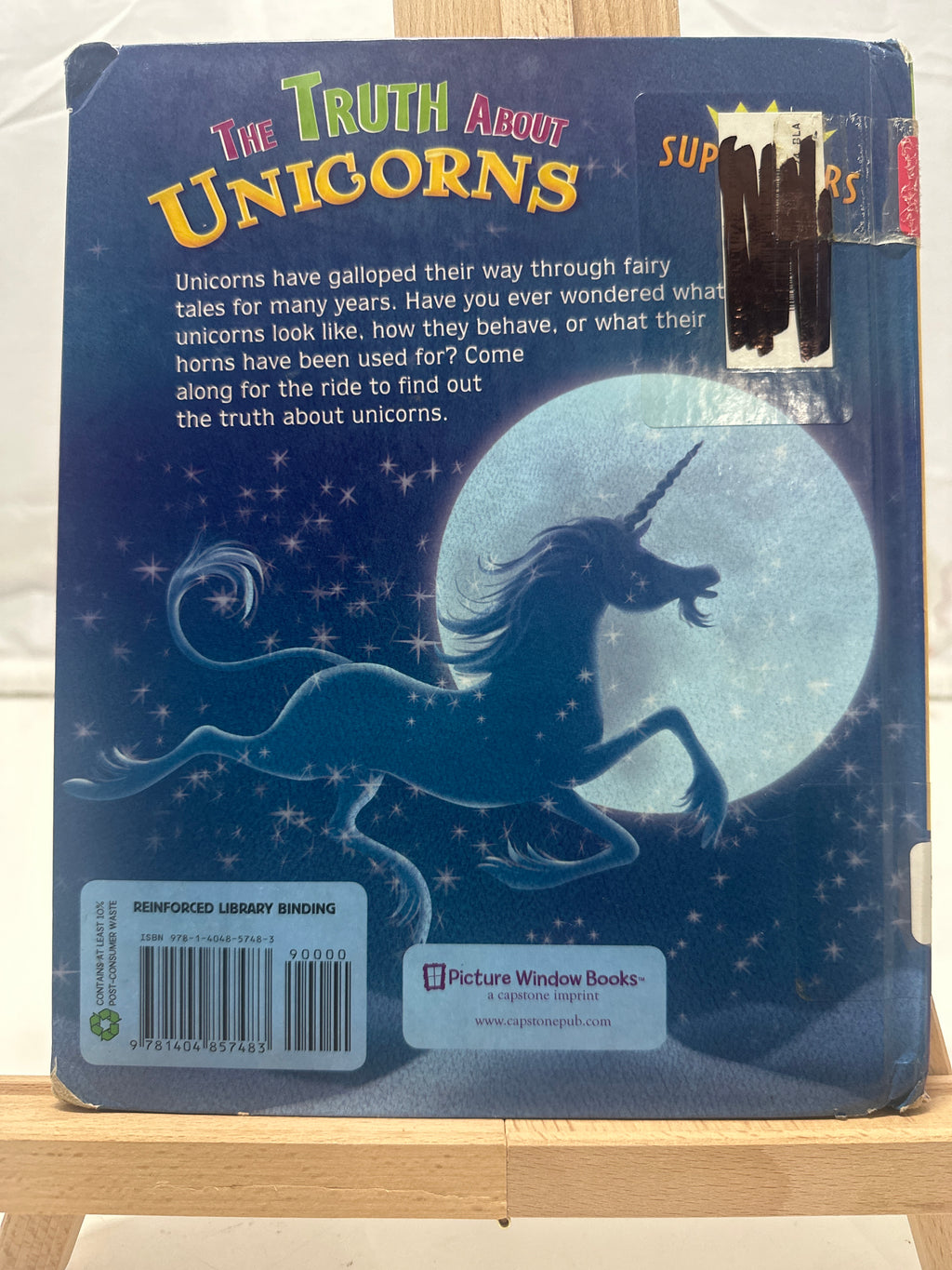 The truth about unicorns by Molly Blaisdell Hardcover Children's Book