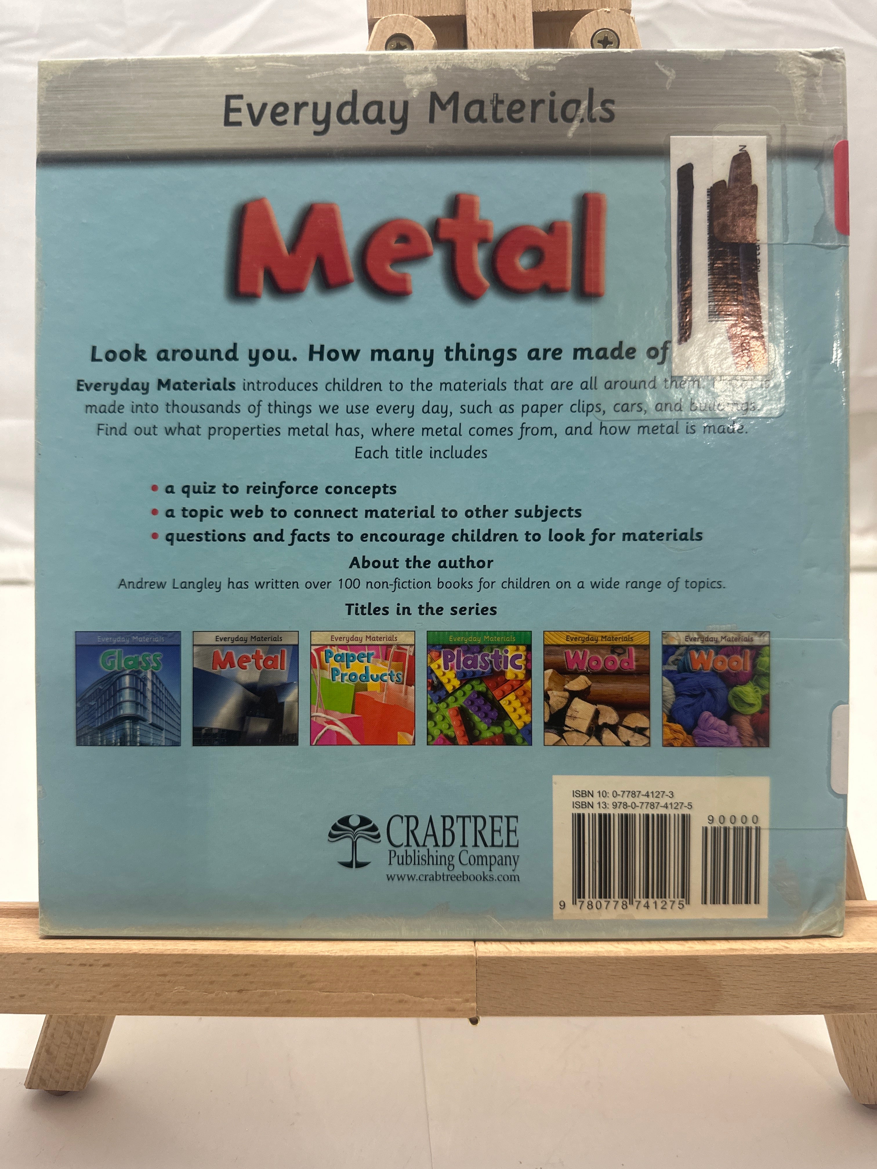 Metal by Andrew Langley Hardcover Children's Book