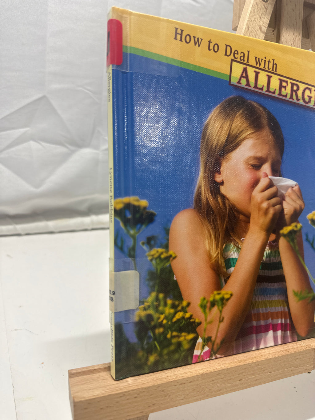 How to deal with allergies by Lynette Robbins Hardcover Children's Book