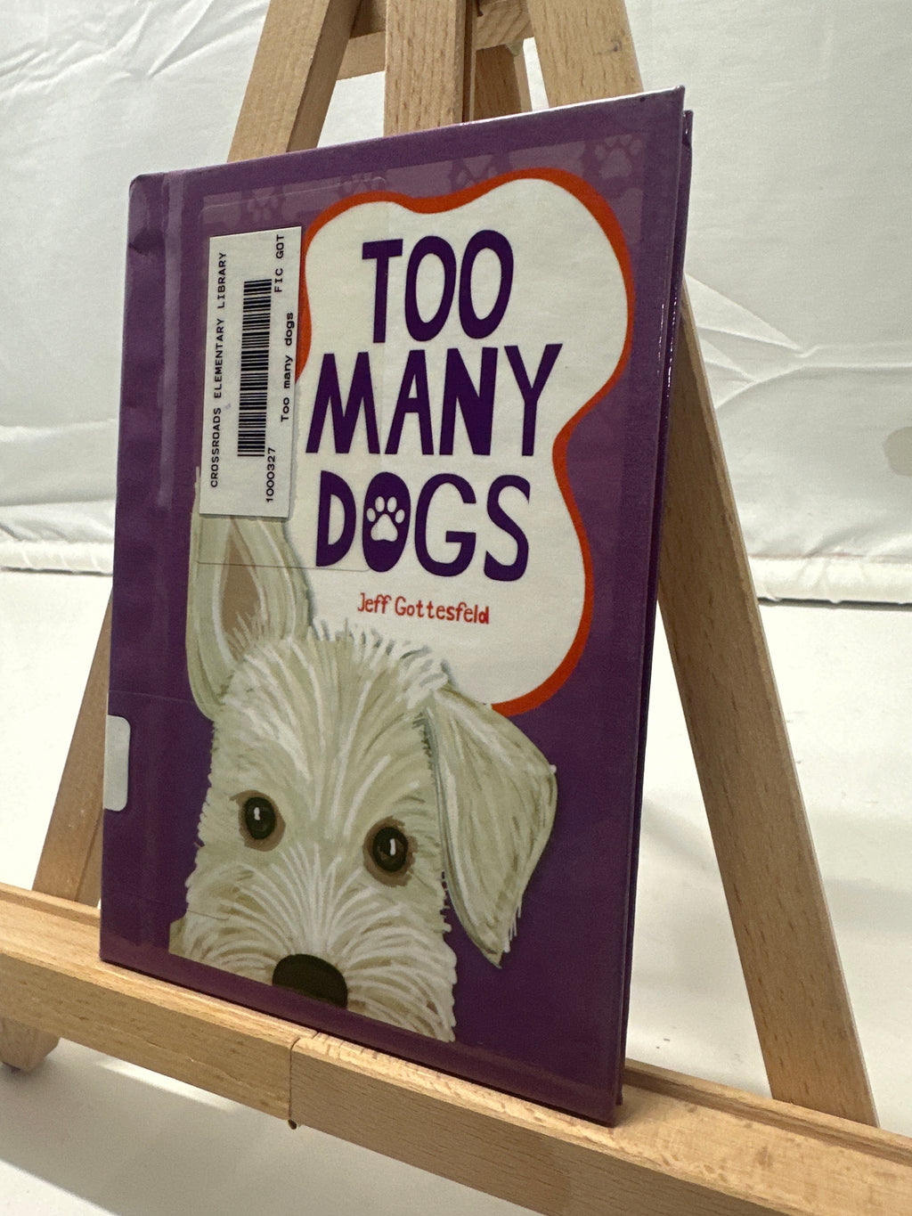Too Many Dogs by Jeff Gottesfeld Hardcover