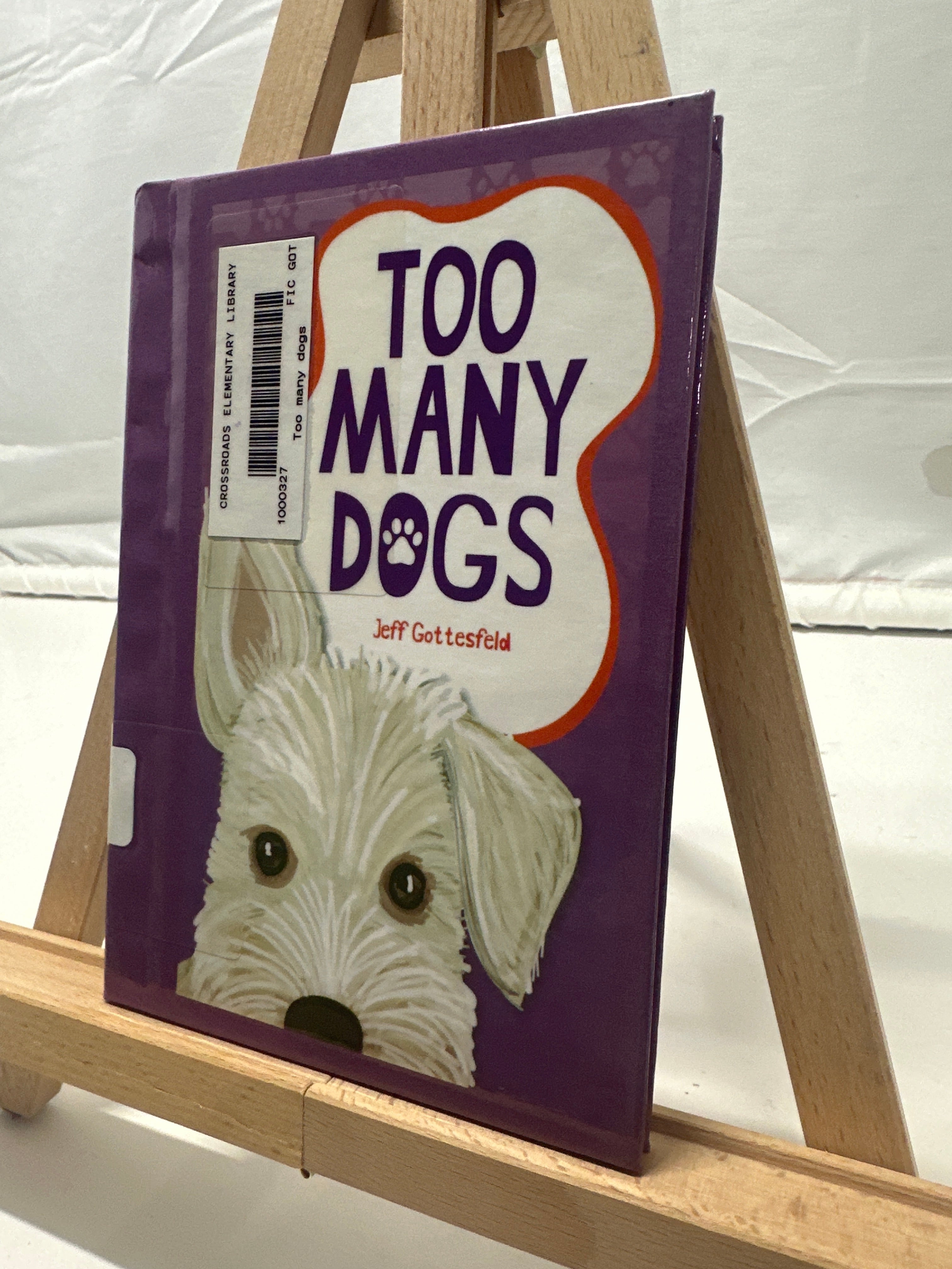 Too Many Dogs by Jeff Gottesfeld Hardcover