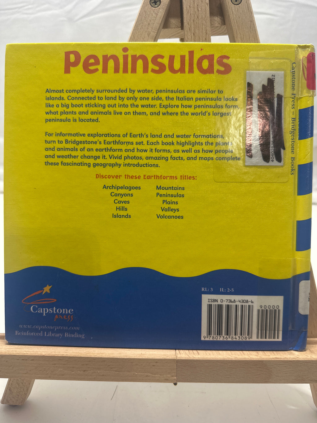 Peninsulas (Earthforms) by Ellen Sturm Niz Hardcover
