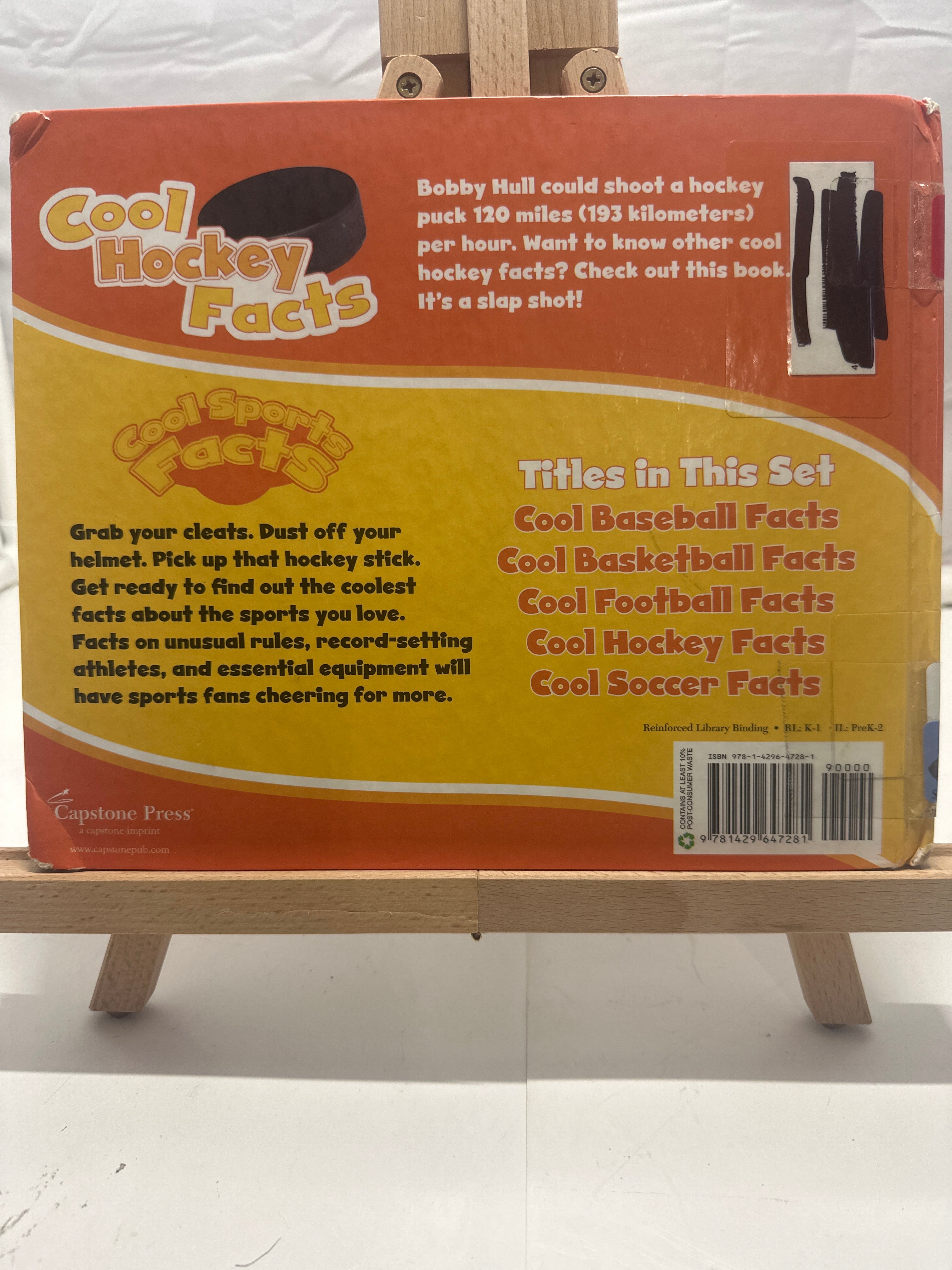 Cool Hockey Facts by Kathryn Clay Hardcover