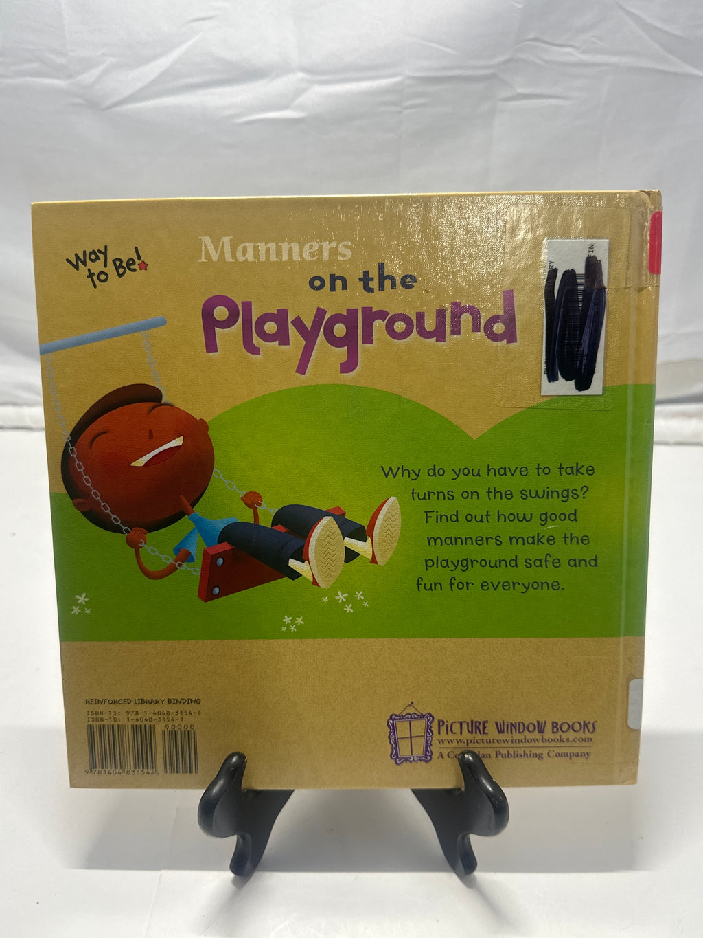 Manners on the Playground (Way to Be) (Way to Be) by Carrie Finn Hardcover