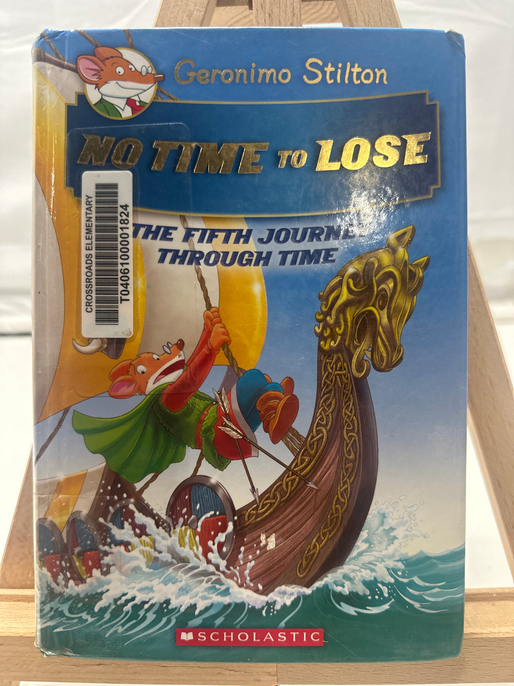 No Time to Lose by Geronimo Stilton Hardcover