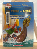 No Time to Lose by Geronimo Stilton Hardcover