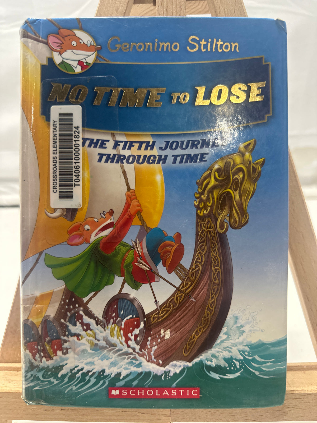 No Time to Lose by Geronimo Stilton Hardcover