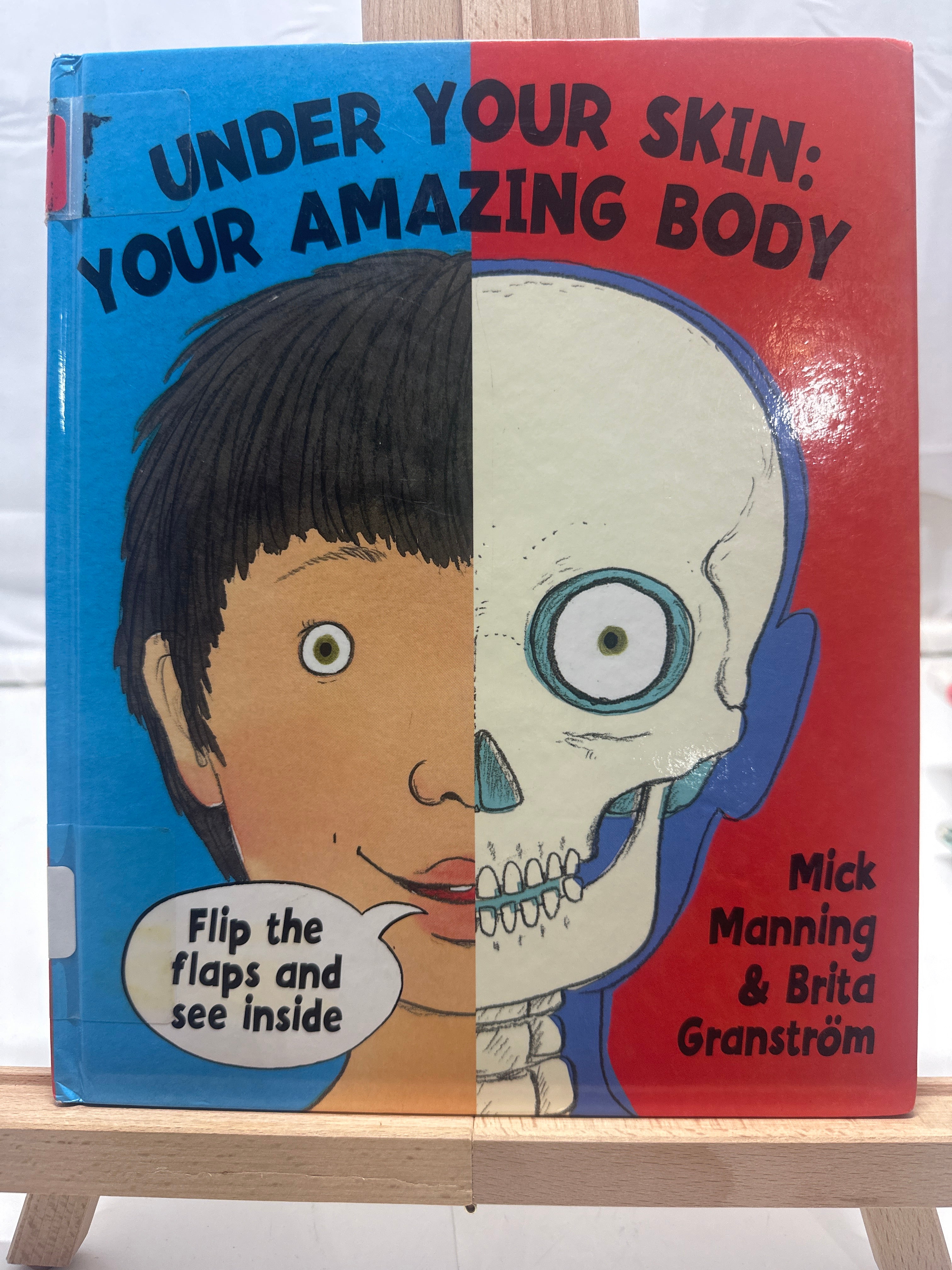 Under Your Skin by Mick Manning Hardcover