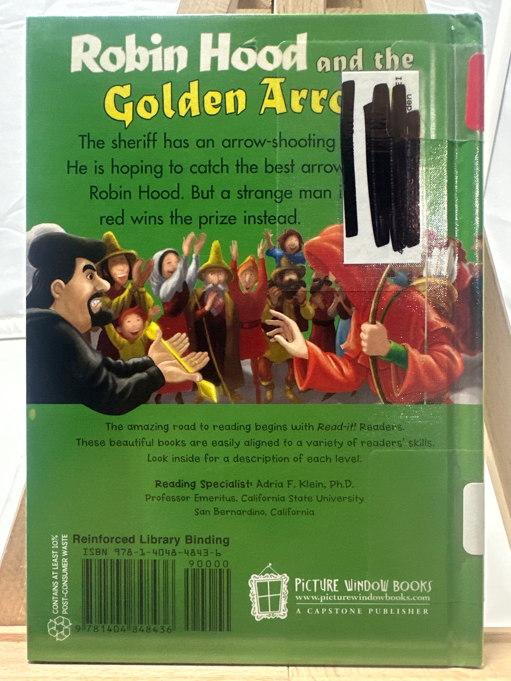 Robin Hood and the golden arrow by Cari Meister Hardcover Legends