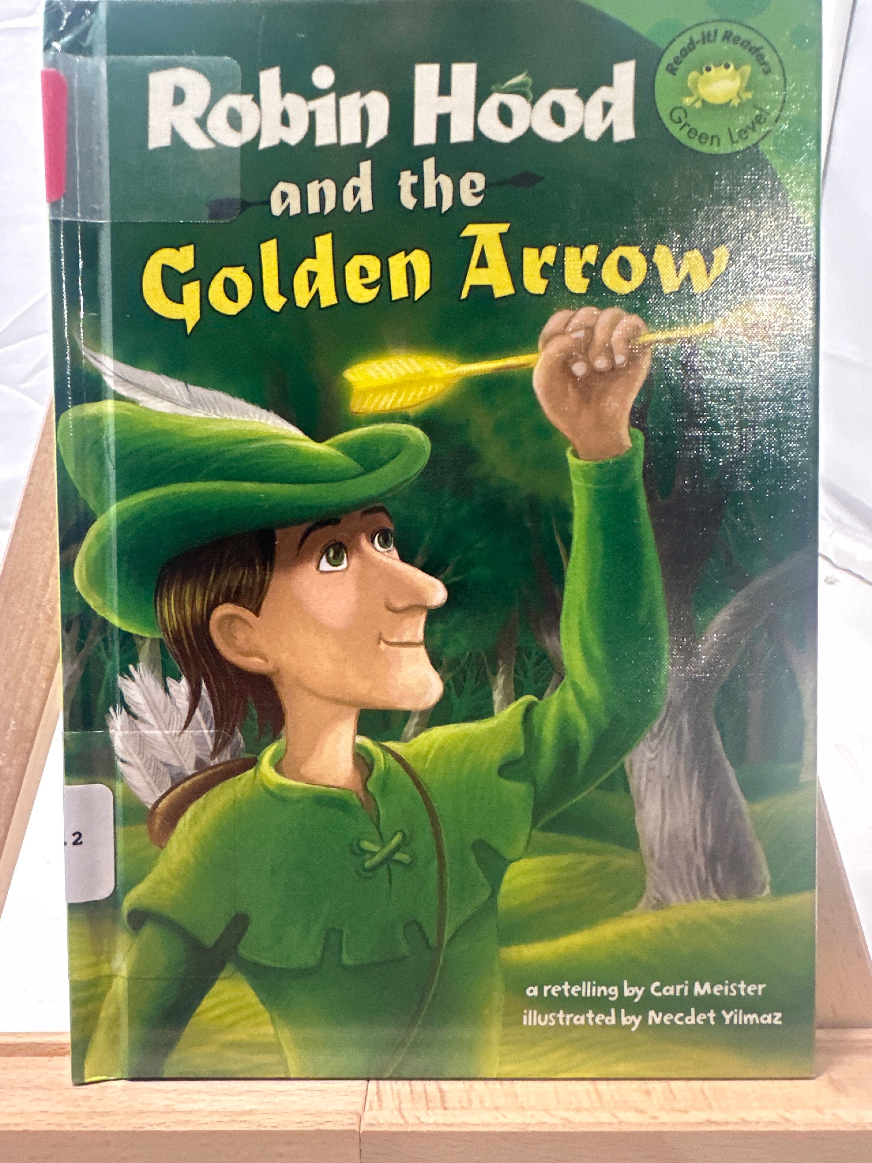Robin Hood and the golden arrow by Cari Meister Hardcover Legends