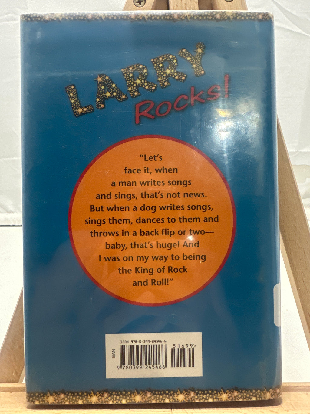 Larry, the King of Rock and Roll by Iris Rainer Dart Hardcover