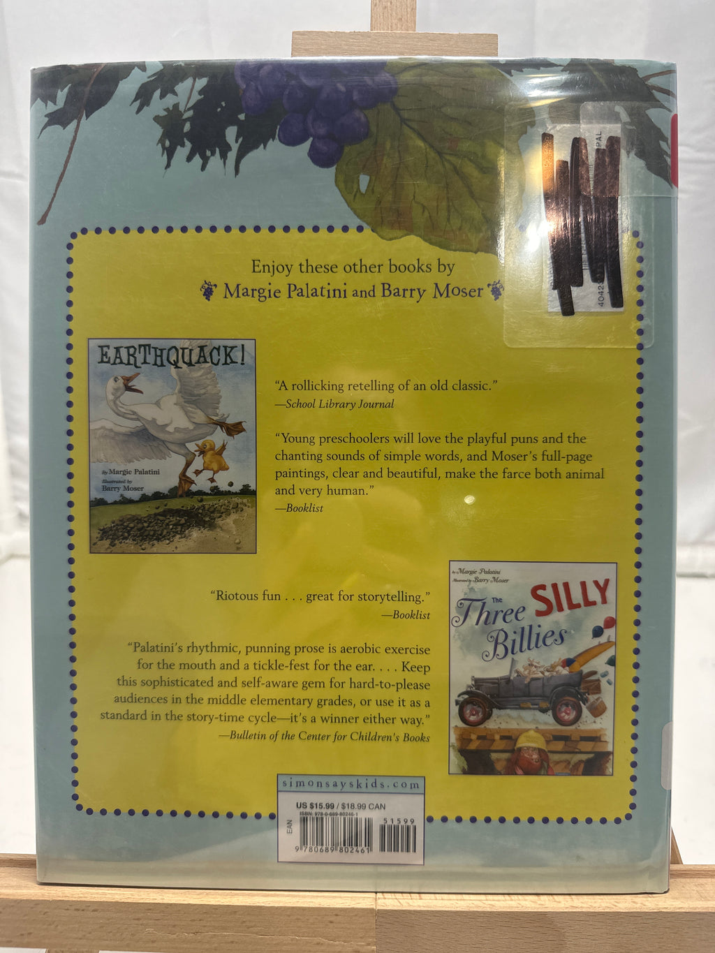 Lousy Rotten Stinkin' Grapes by Margie Palatini Hardcover