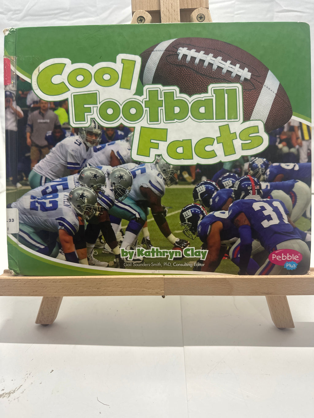 Cool Football Facts by Kathryn Clay Hardcover