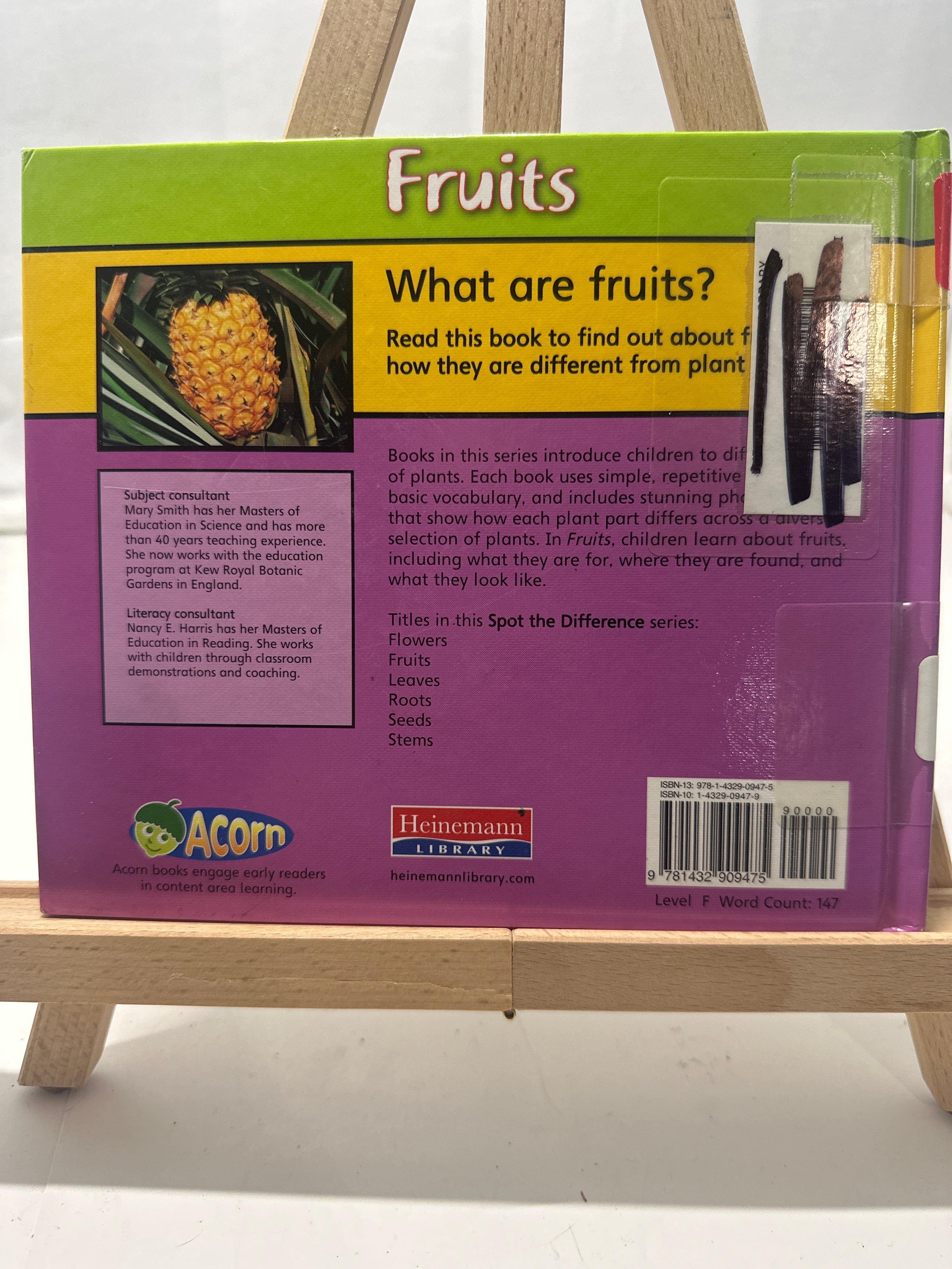 Fruits by Charlotte Guillain Hardcover Children's Book
