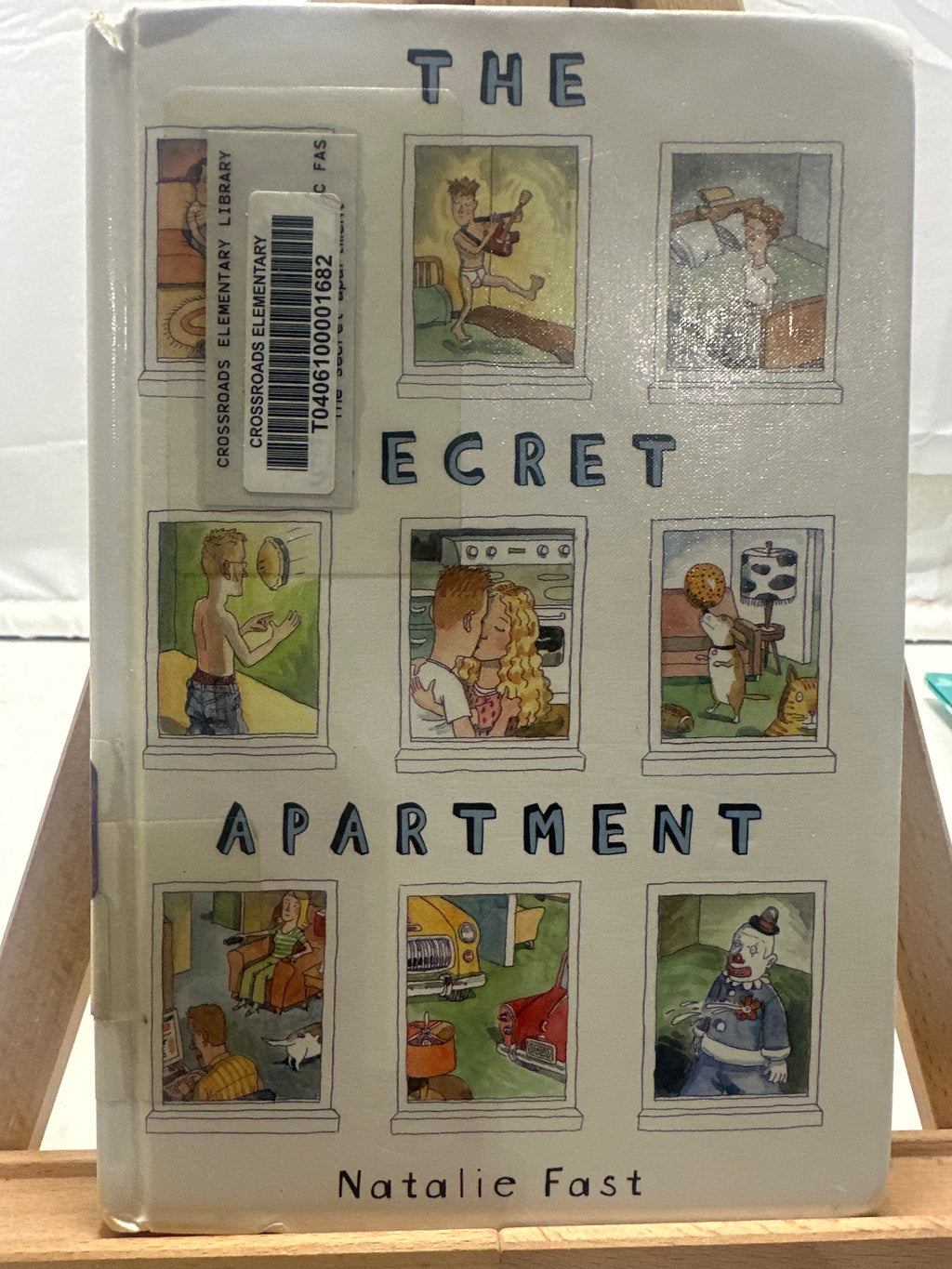 The Secret Apartment by Natalie Fast Hardcover