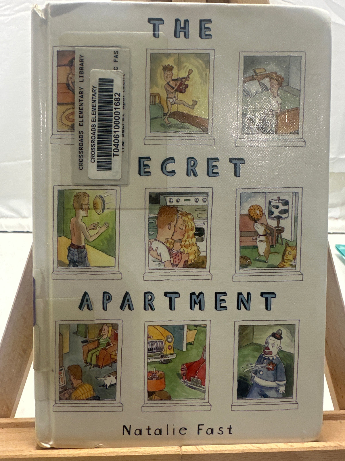 The Secret Apartment by Natalie Fast Hardcover
