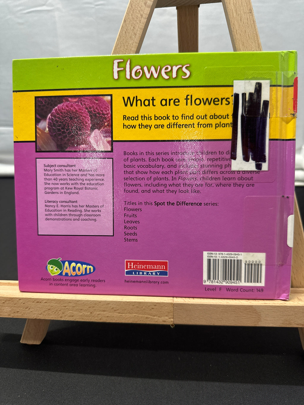 Flowers by Charlotte Guillain Hardcover Children's Book