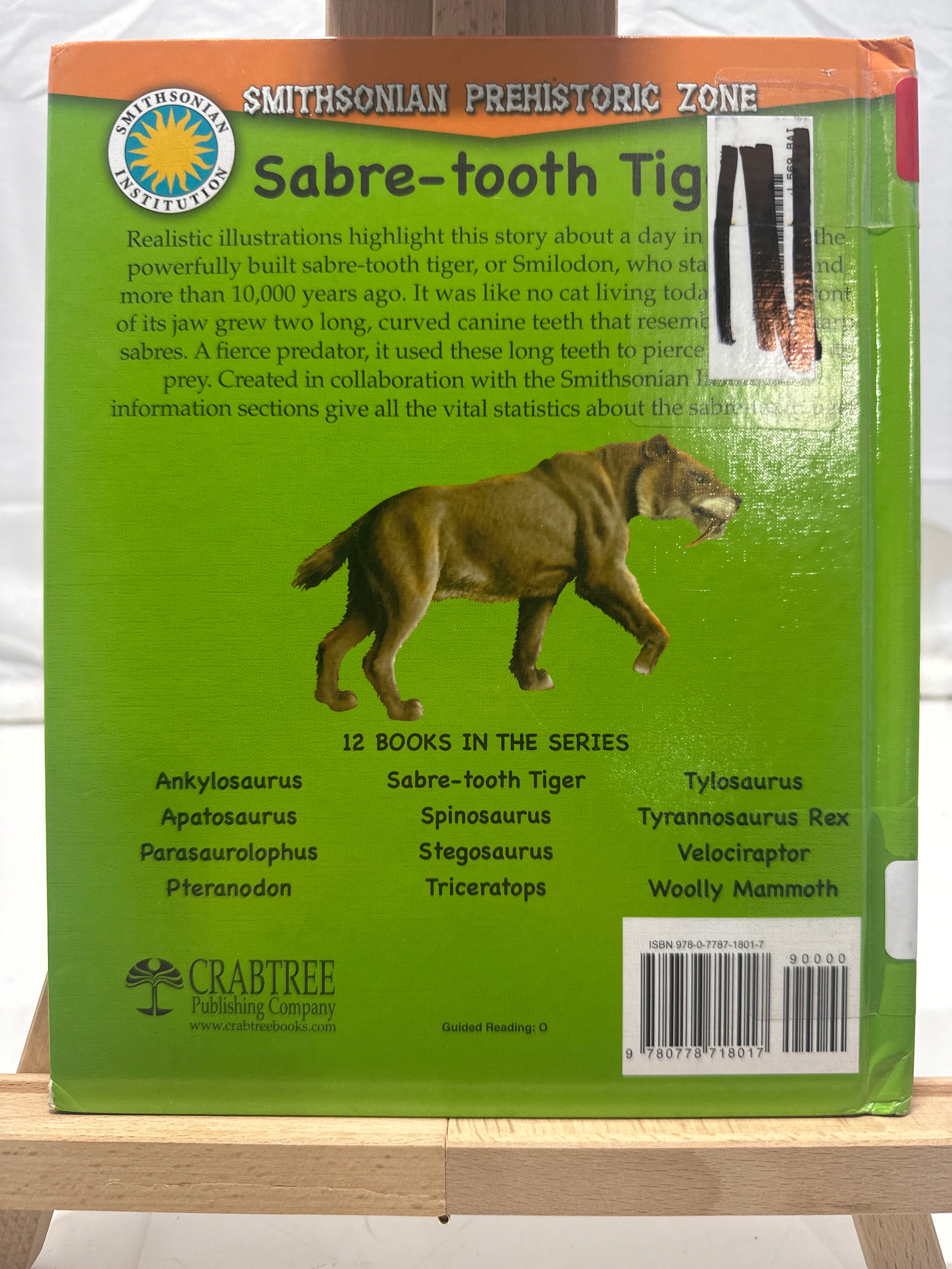 Sabre-Tooth Tiger by Gerry Bailey Hardcover