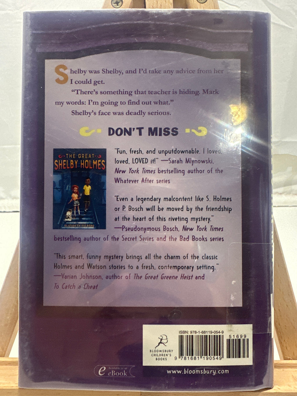 The Great Shelby Holmes Meets Her Match by Elizabeth Eulberg Hardcover