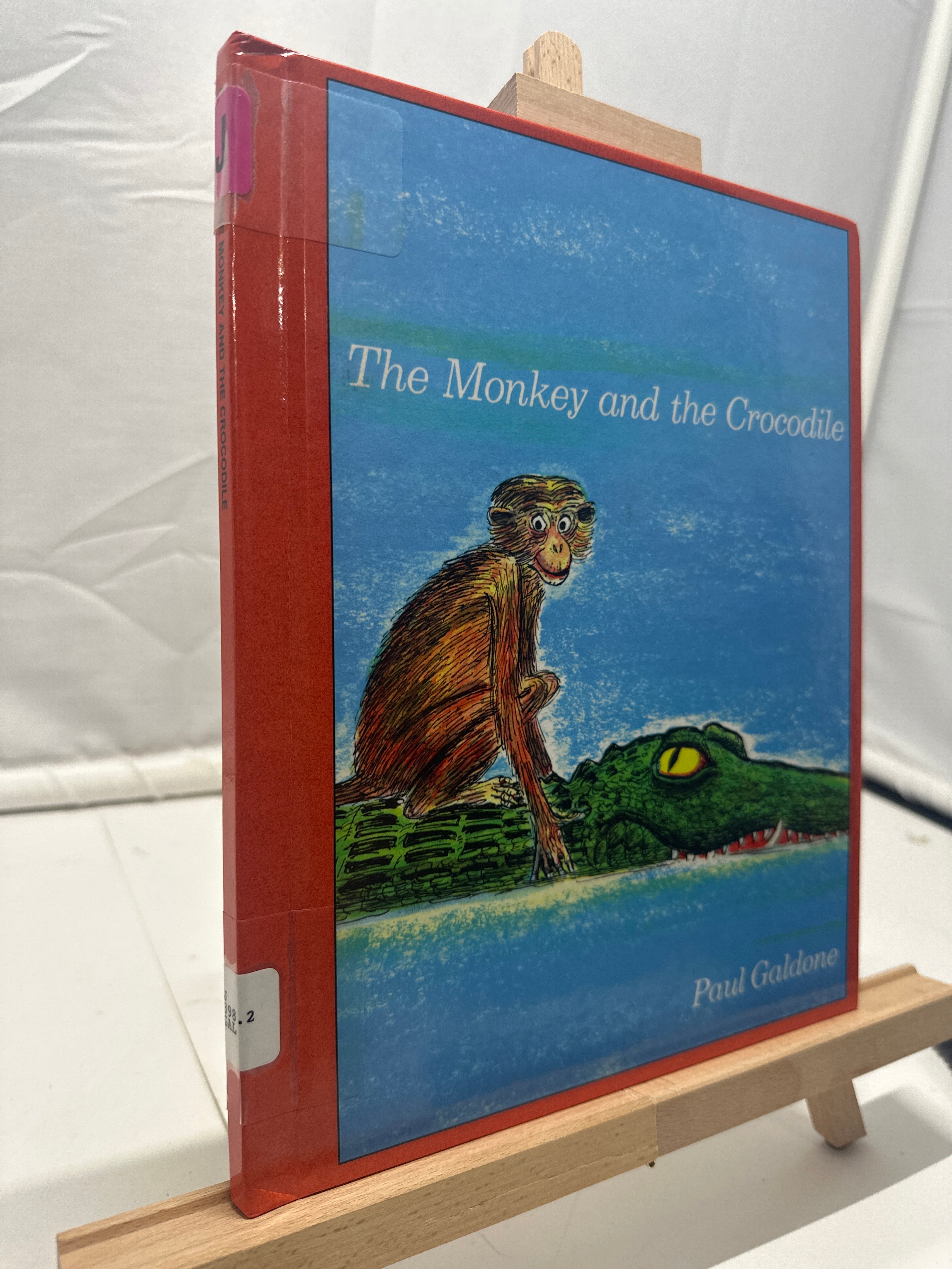 The Monkey and the Crocodile by Paul Galdone Hardcover