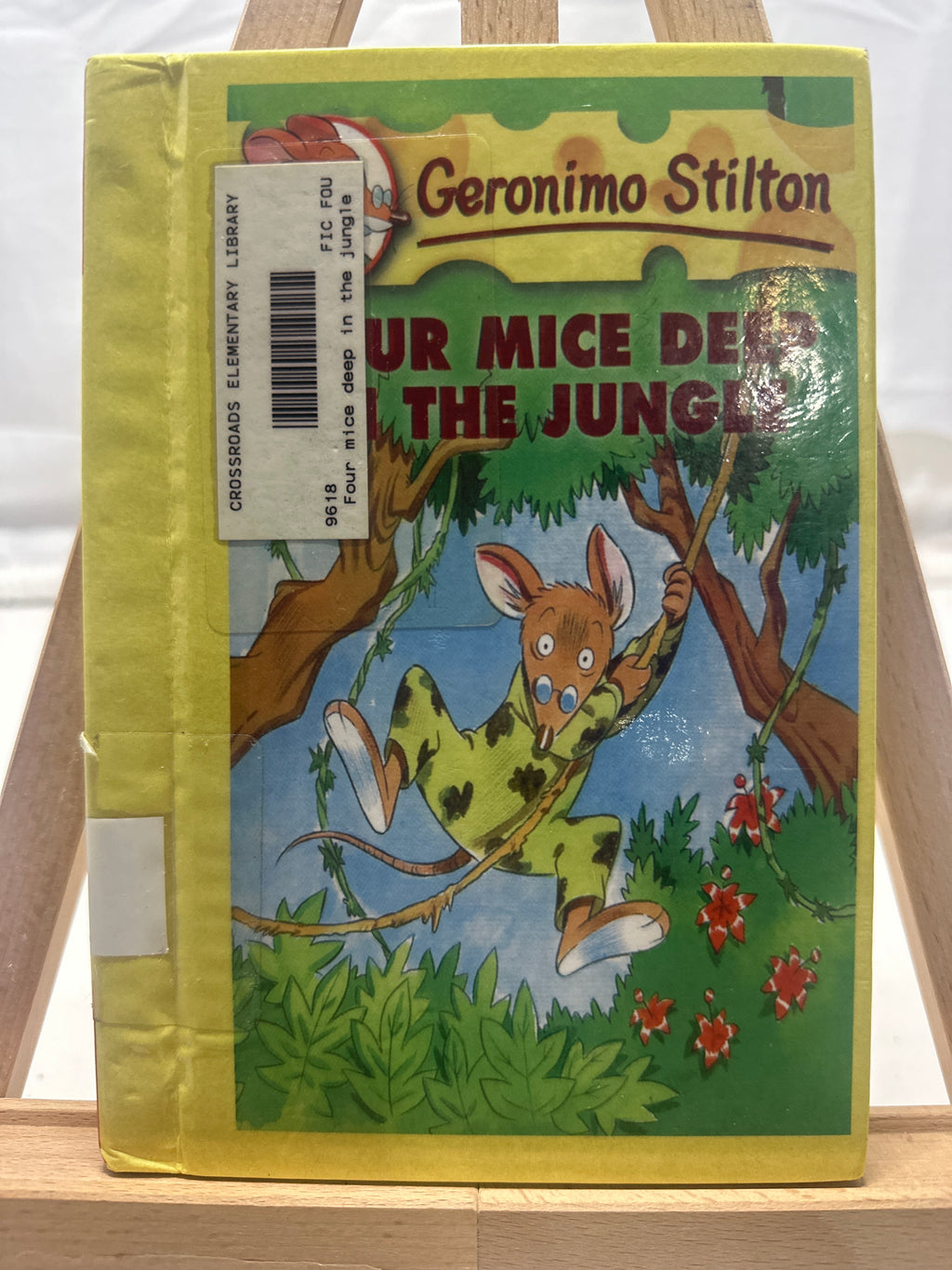 Four Mice Deep in the Jungle by Scholastic Inc Hardcover