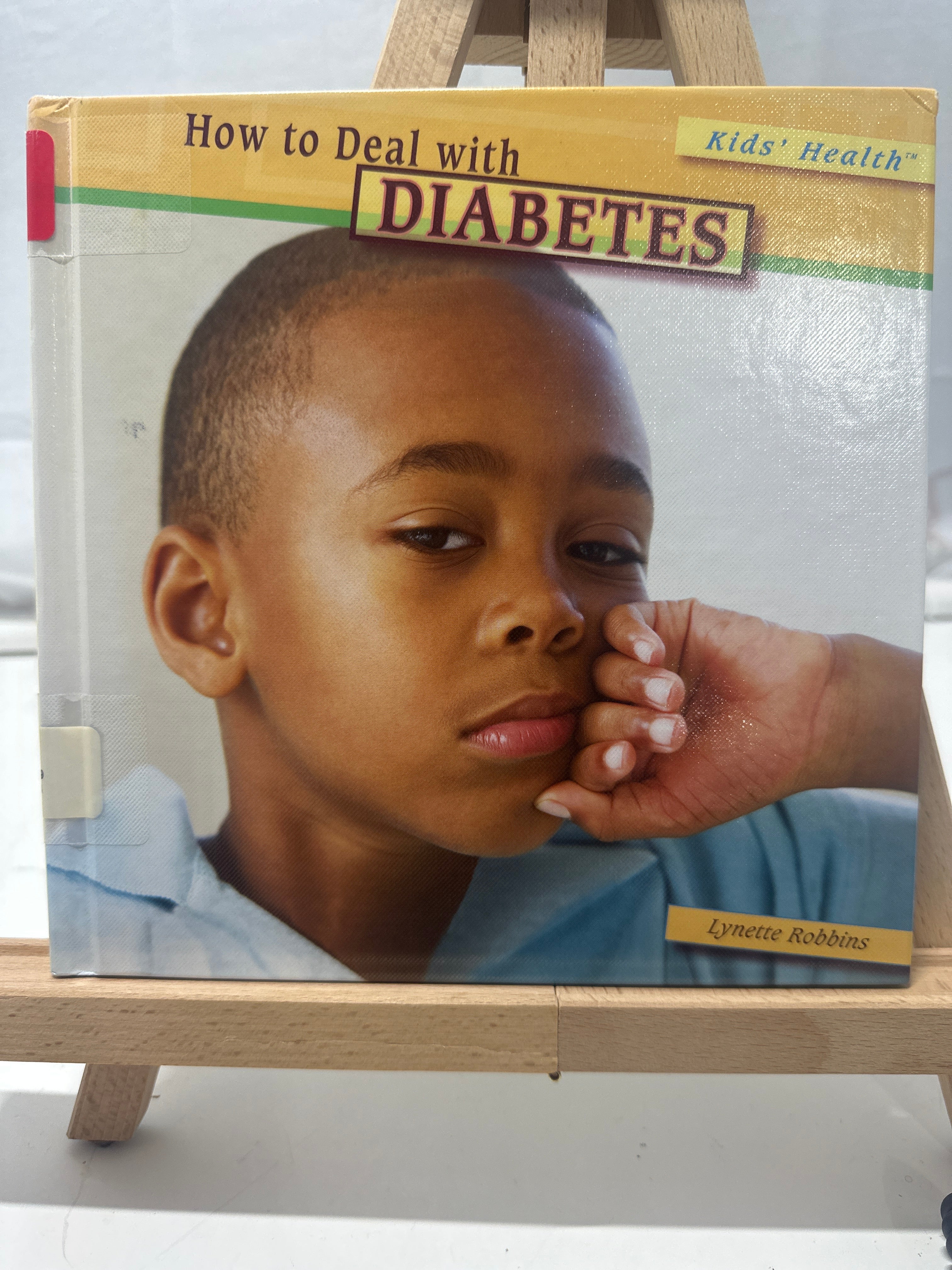 How to deal with diabetes by Lynette Robbins Hardcover Children's Book