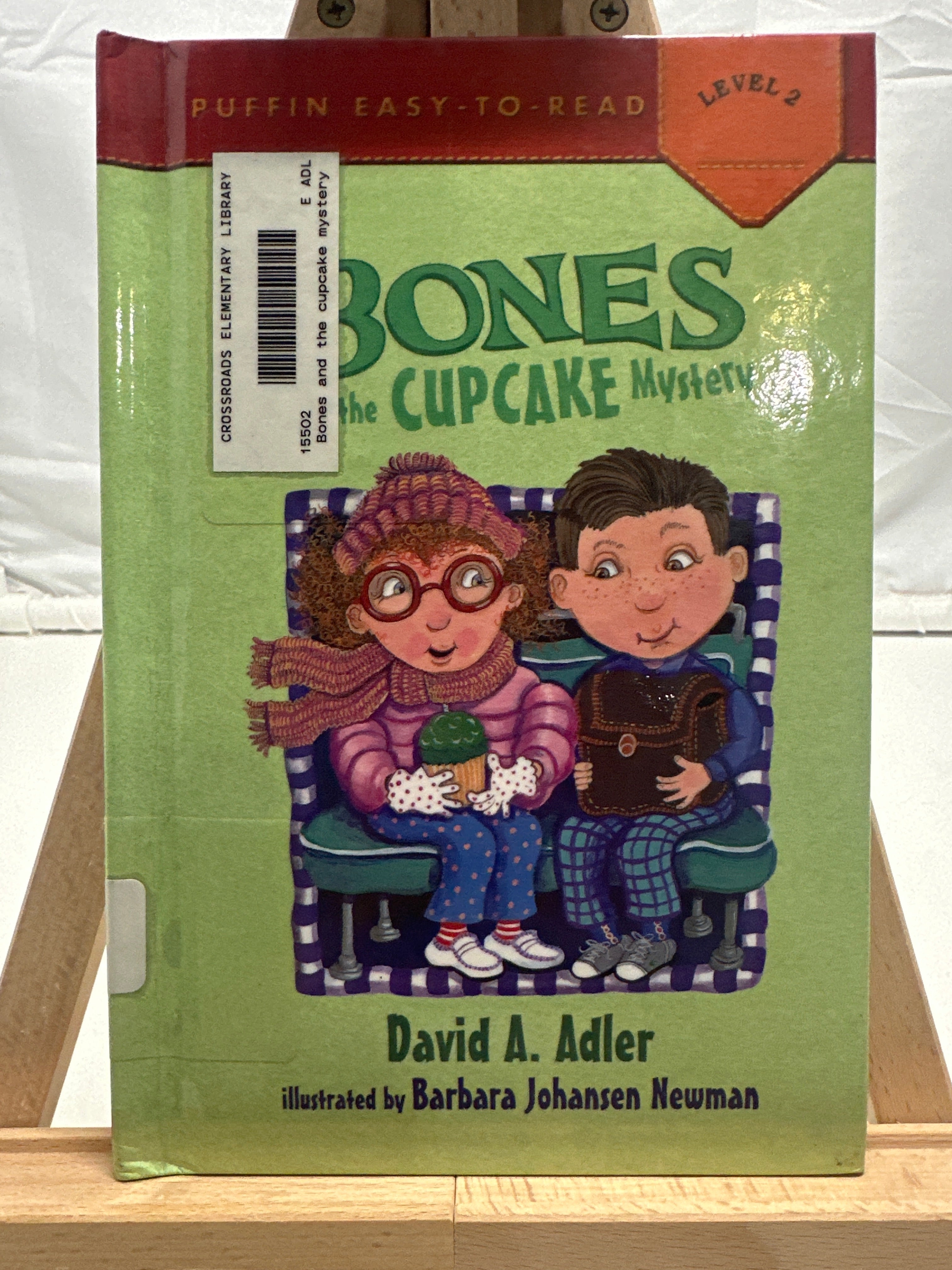 Bones and the Cupcake Mystery by David A. Adler Hardcover
