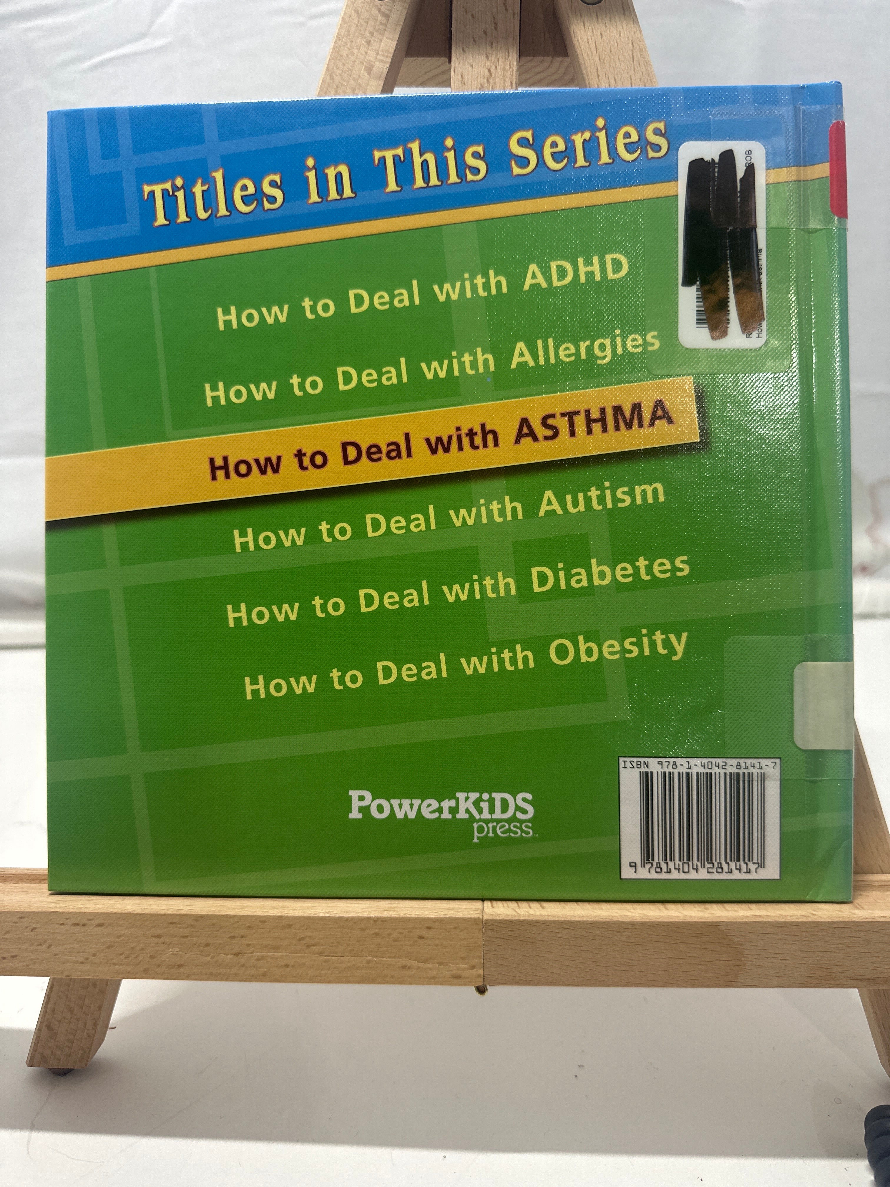 How to deal with asthma by Lynette Robbins Hardcover Children's Book
