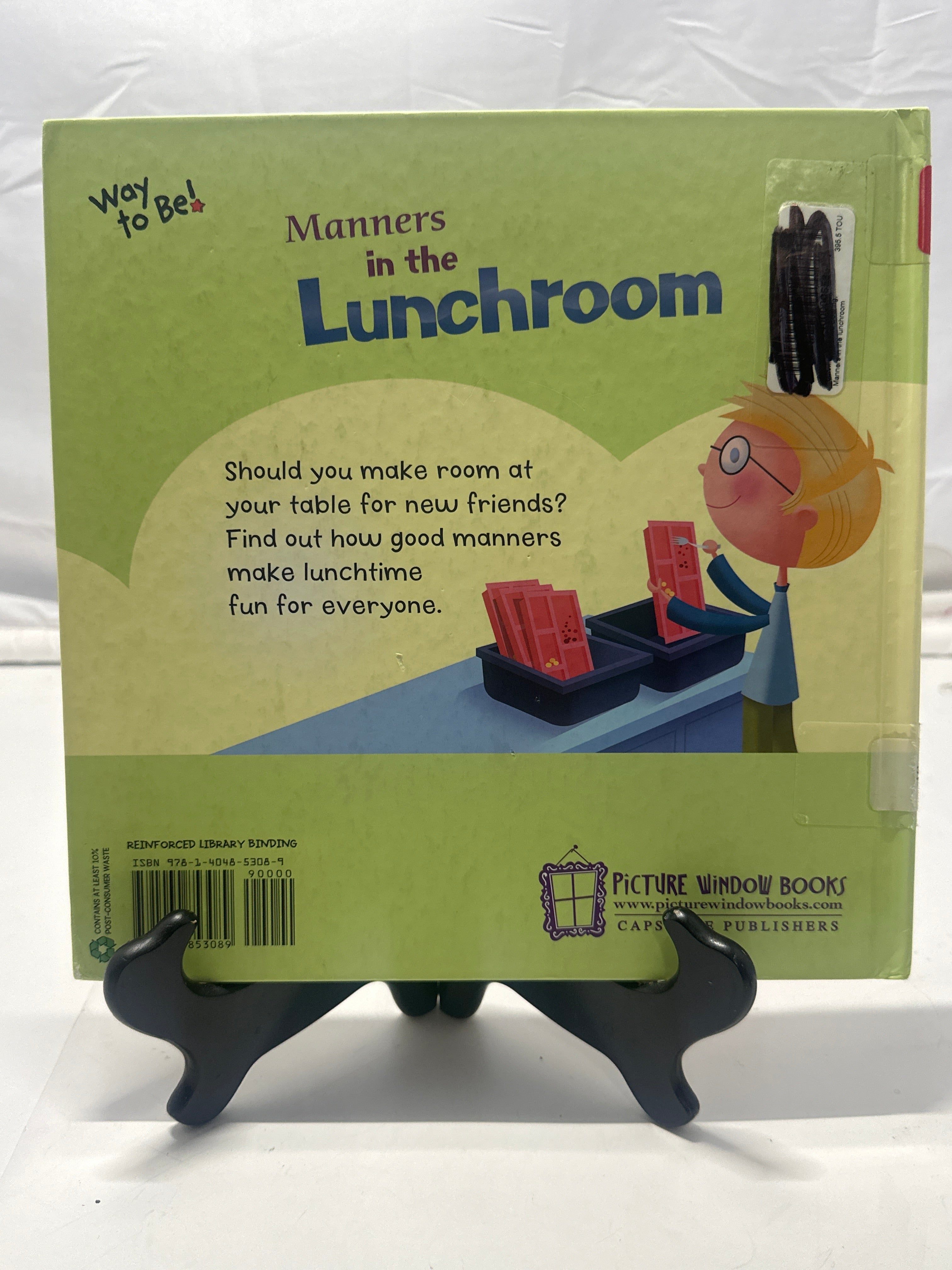 Manners in the lunchroom by Amanda Doering Tourville Hardcover Children's Book