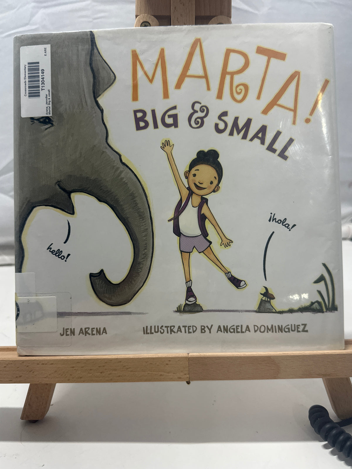 Marta! Big & Small by Jen Arena Hardcover