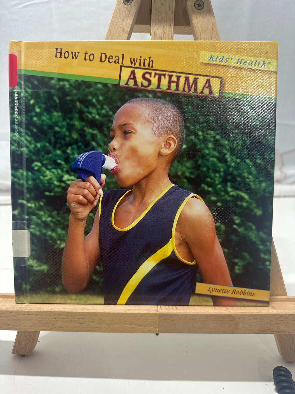 How to deal with asthma by Lynette Robbins Hardcover Children's Book