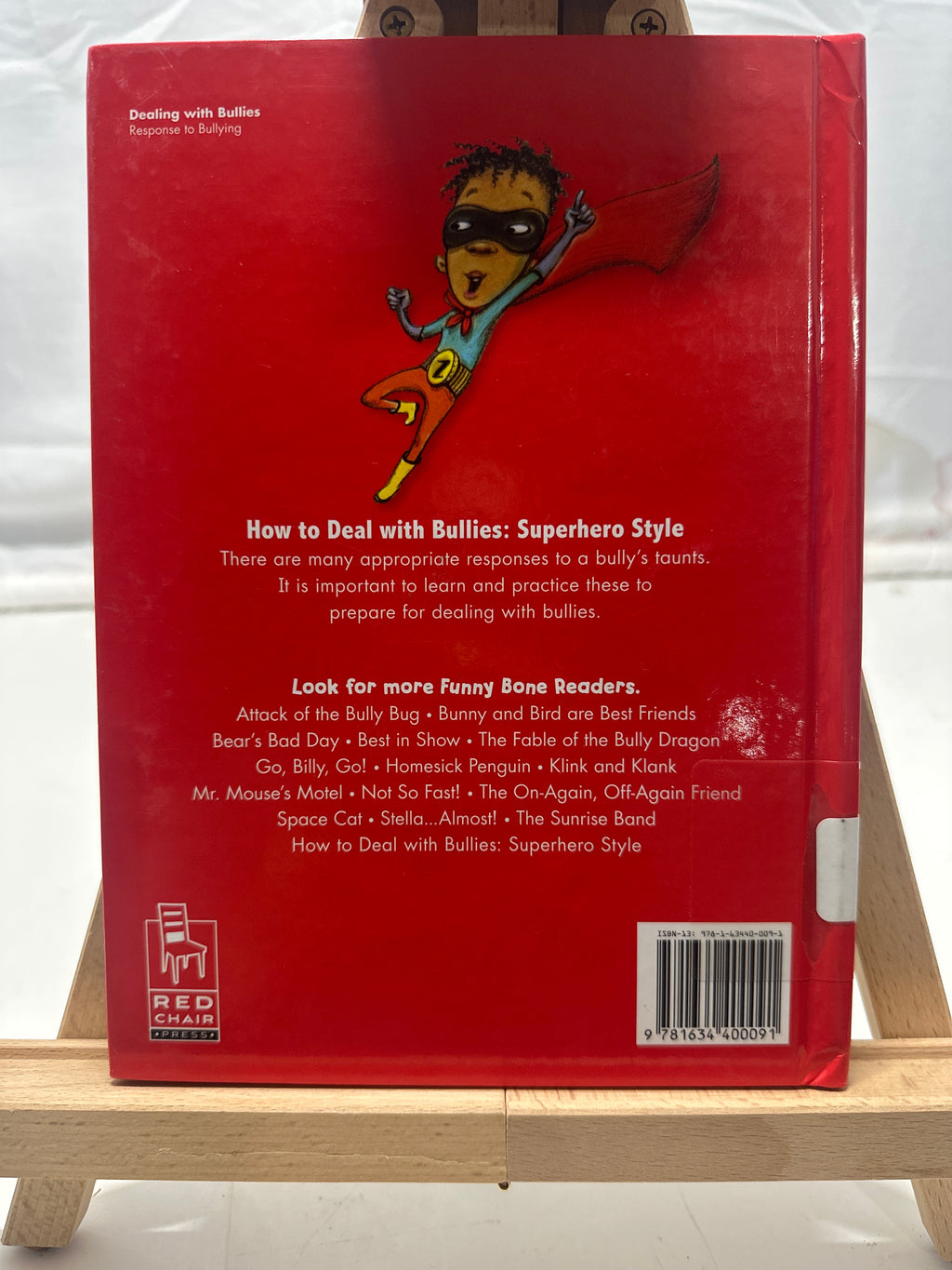 How to Deal with Bullies Superhero-Style by Wiley Blevins Hardcover
