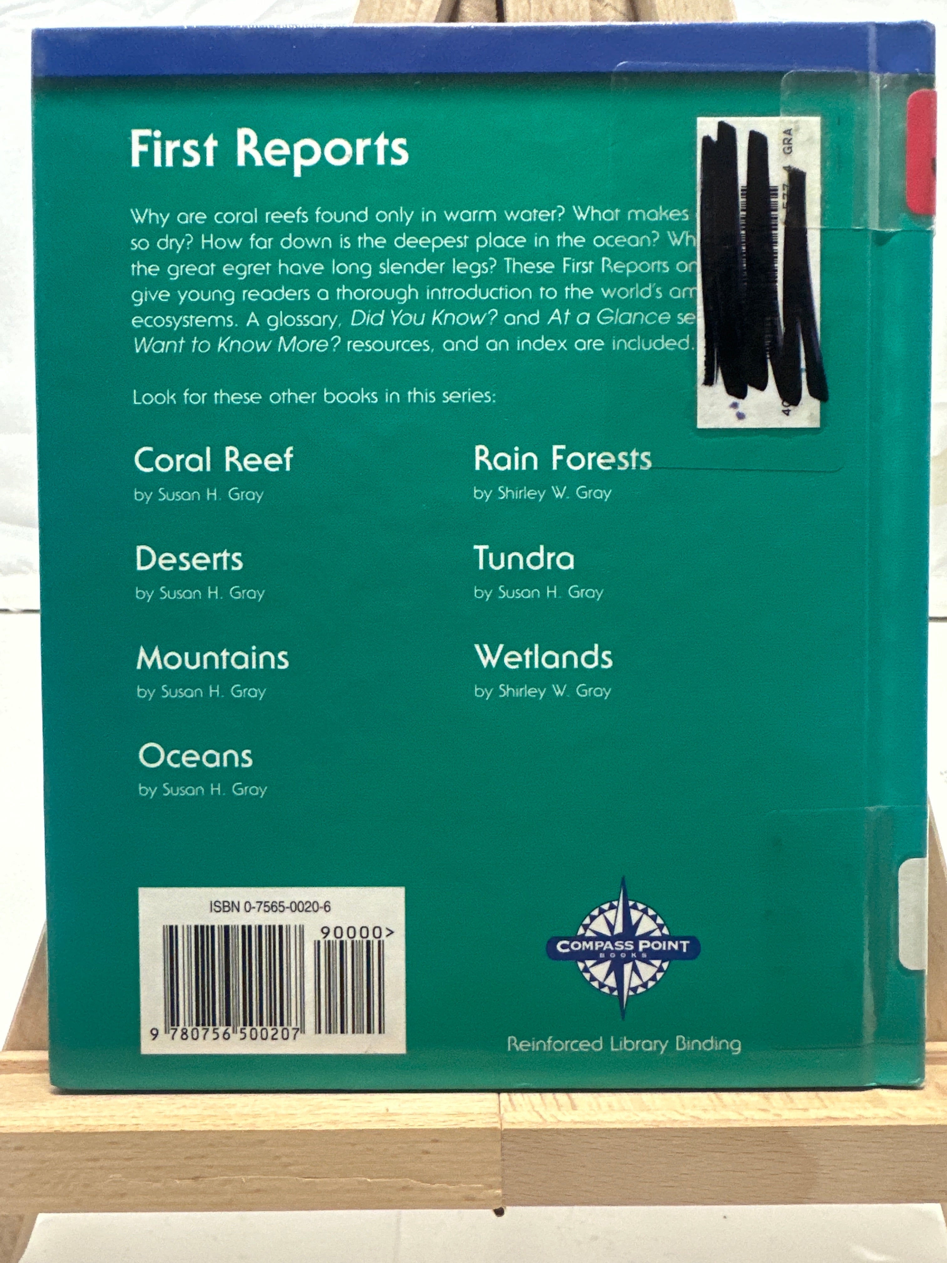 Grasslands (First Reports) by Susan Heinrichs Gray Hardcover