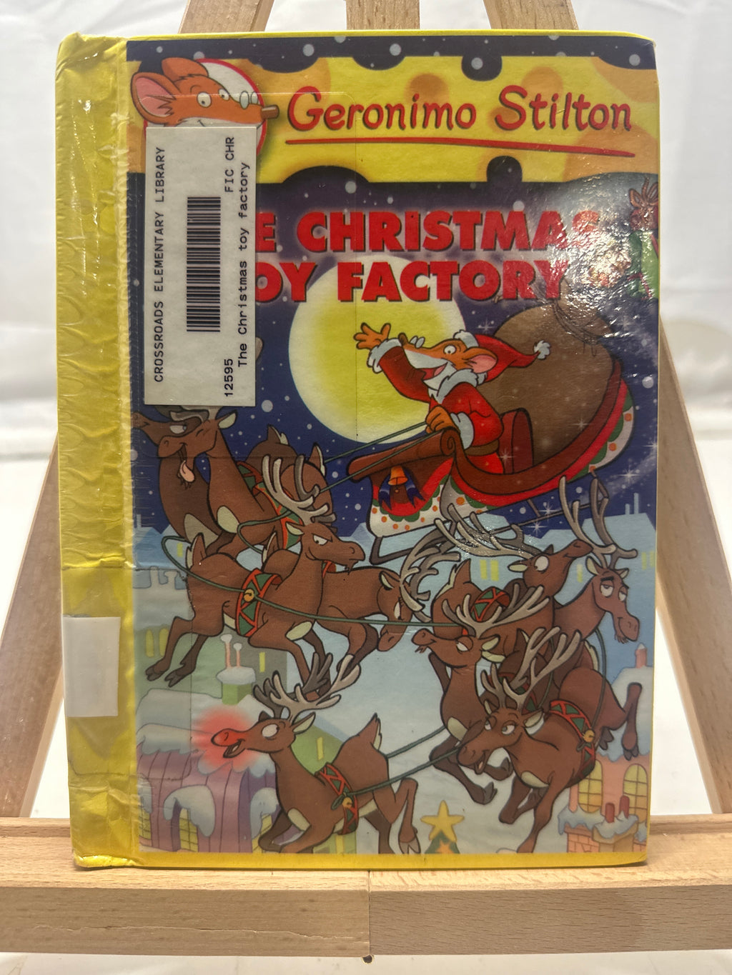 The Christmas Toy Factory by Geronimo Stilton Hardcover