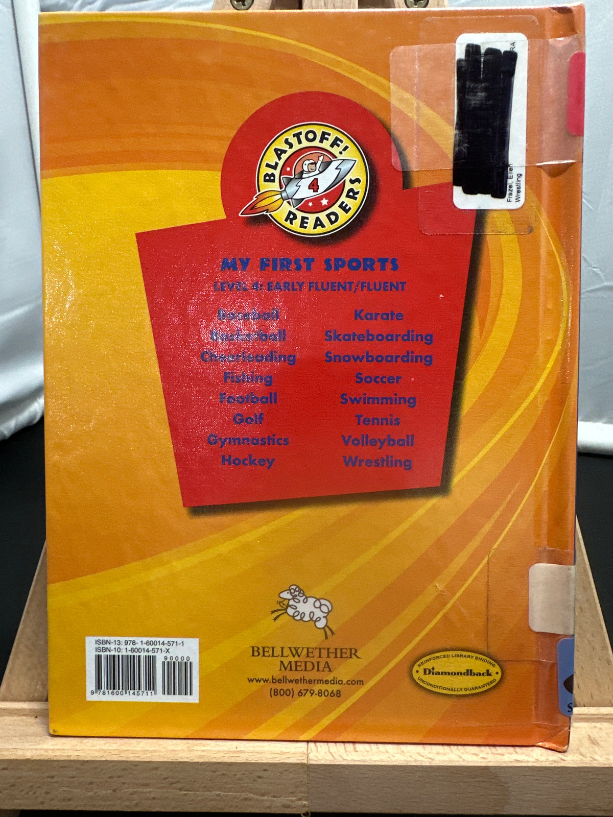 Wrestling by Ellen Frazel Hardcover
